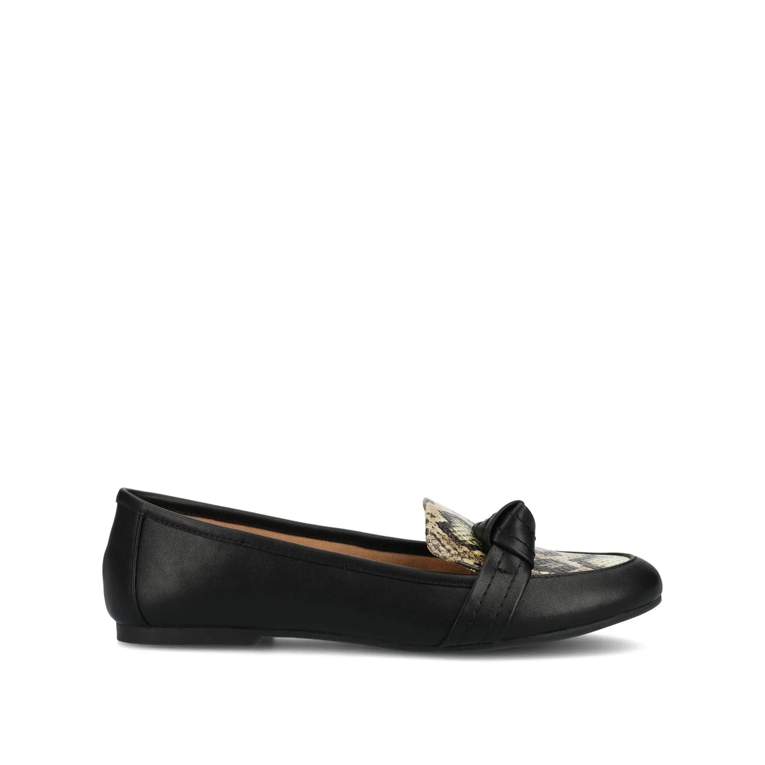 MARCI LOAFER FLATS IN FAUX LEATHER eco pick