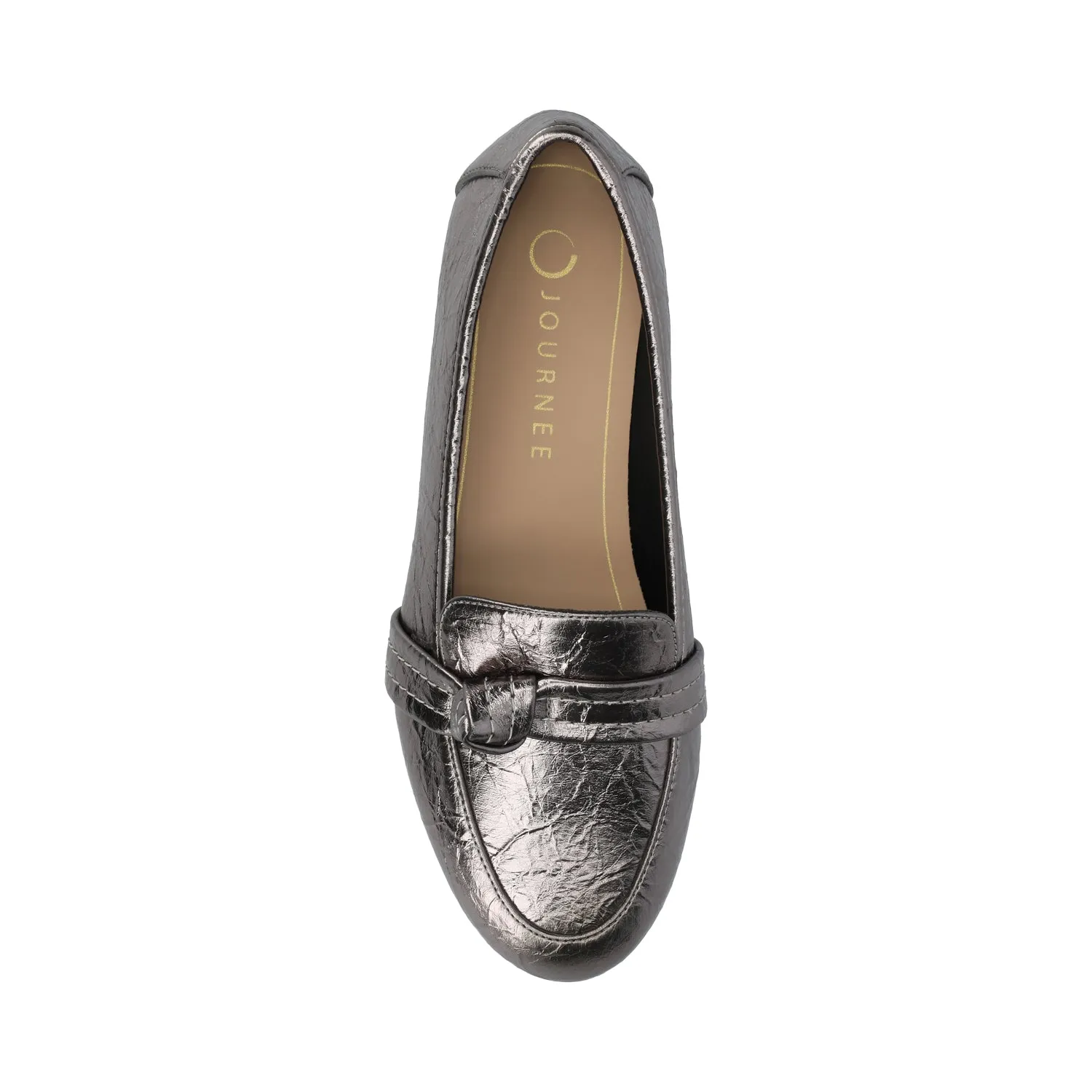 MARCI LOAFER FLATS IN FAUX LEATHER eco pick