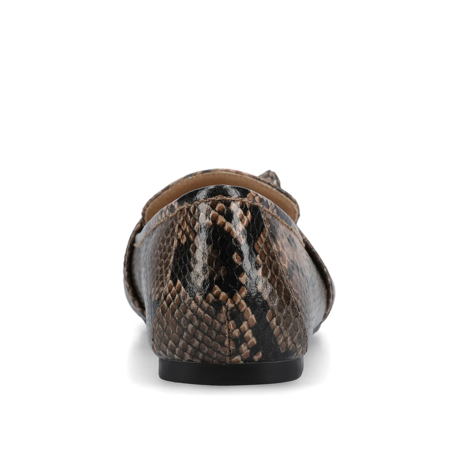 MARCI LOAFER FLATS IN FAUX LEATHER eco pick