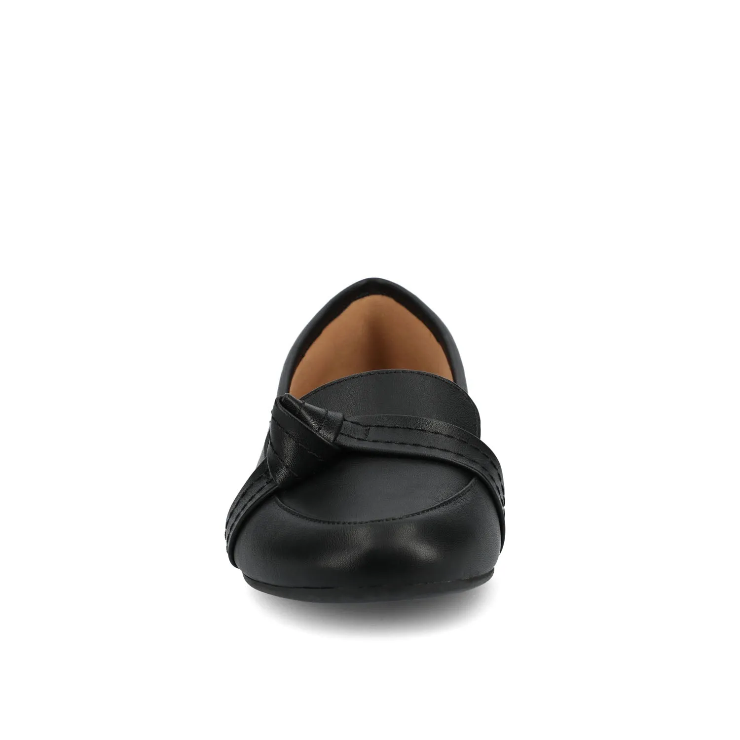 MARCI LOAFER FLATS IN FAUX LEATHER eco pick