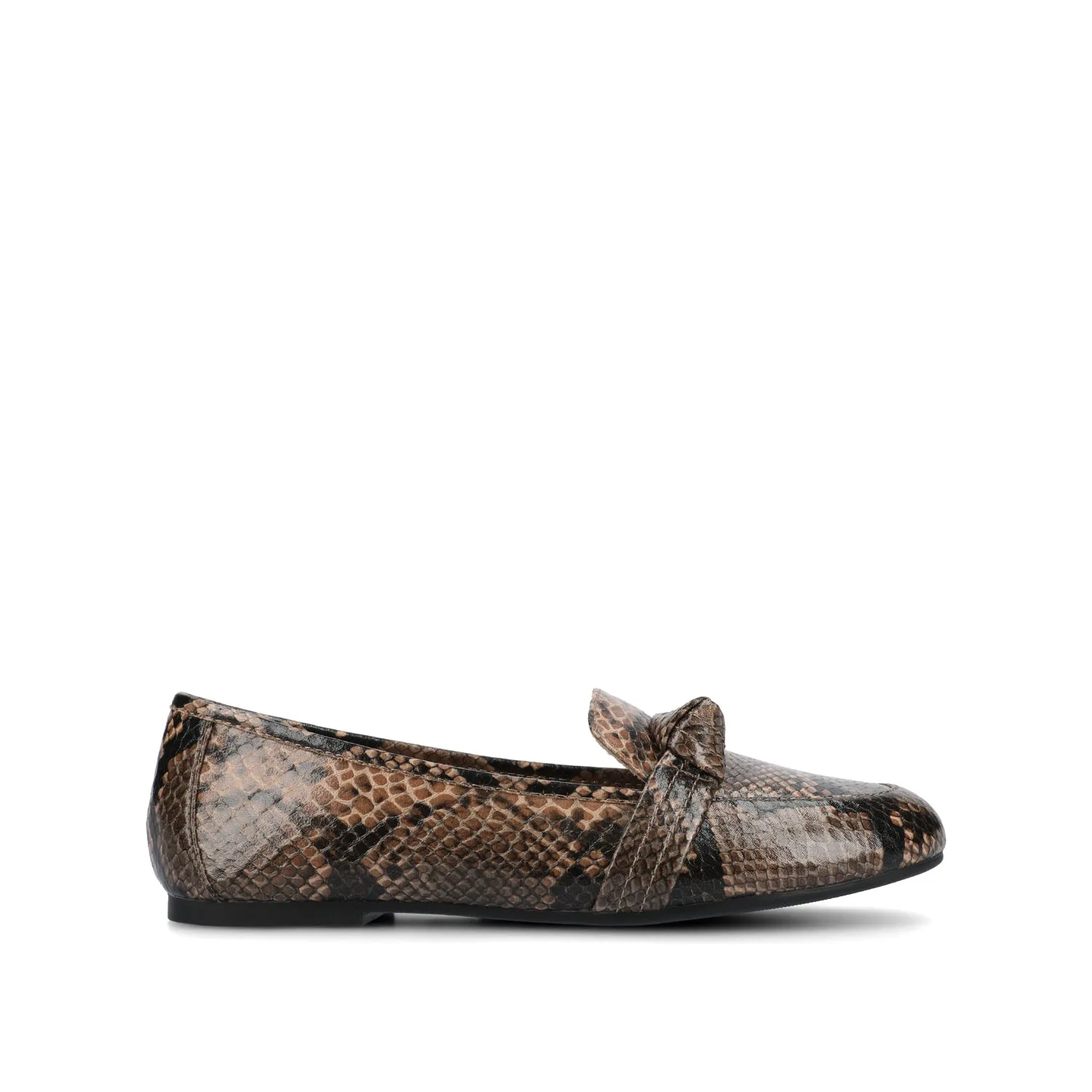 MARCI LOAFER FLATS IN FAUX LEATHER eco pick