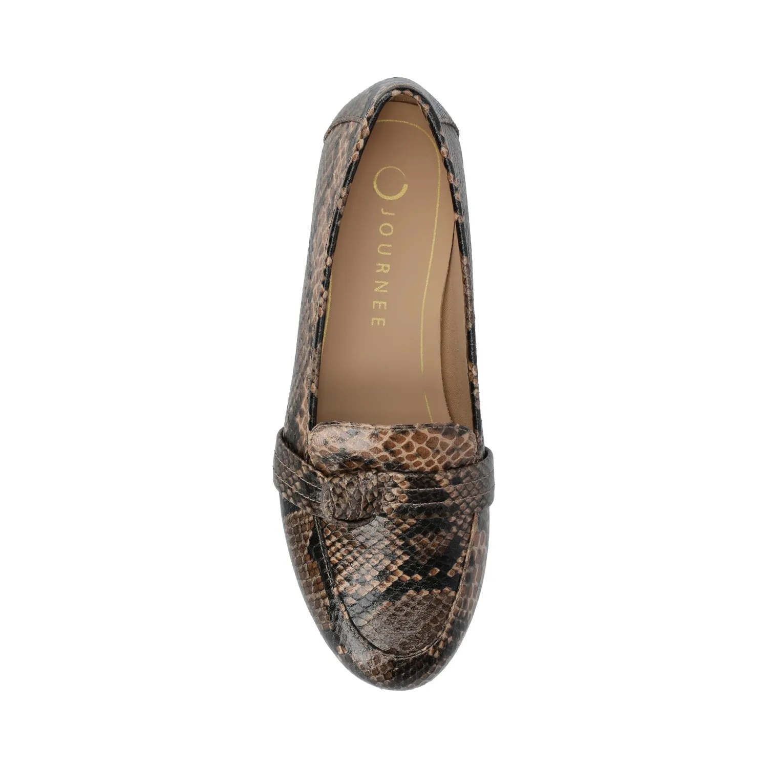 MARCI LOAFER FLATS IN FAUX LEATHER eco pick