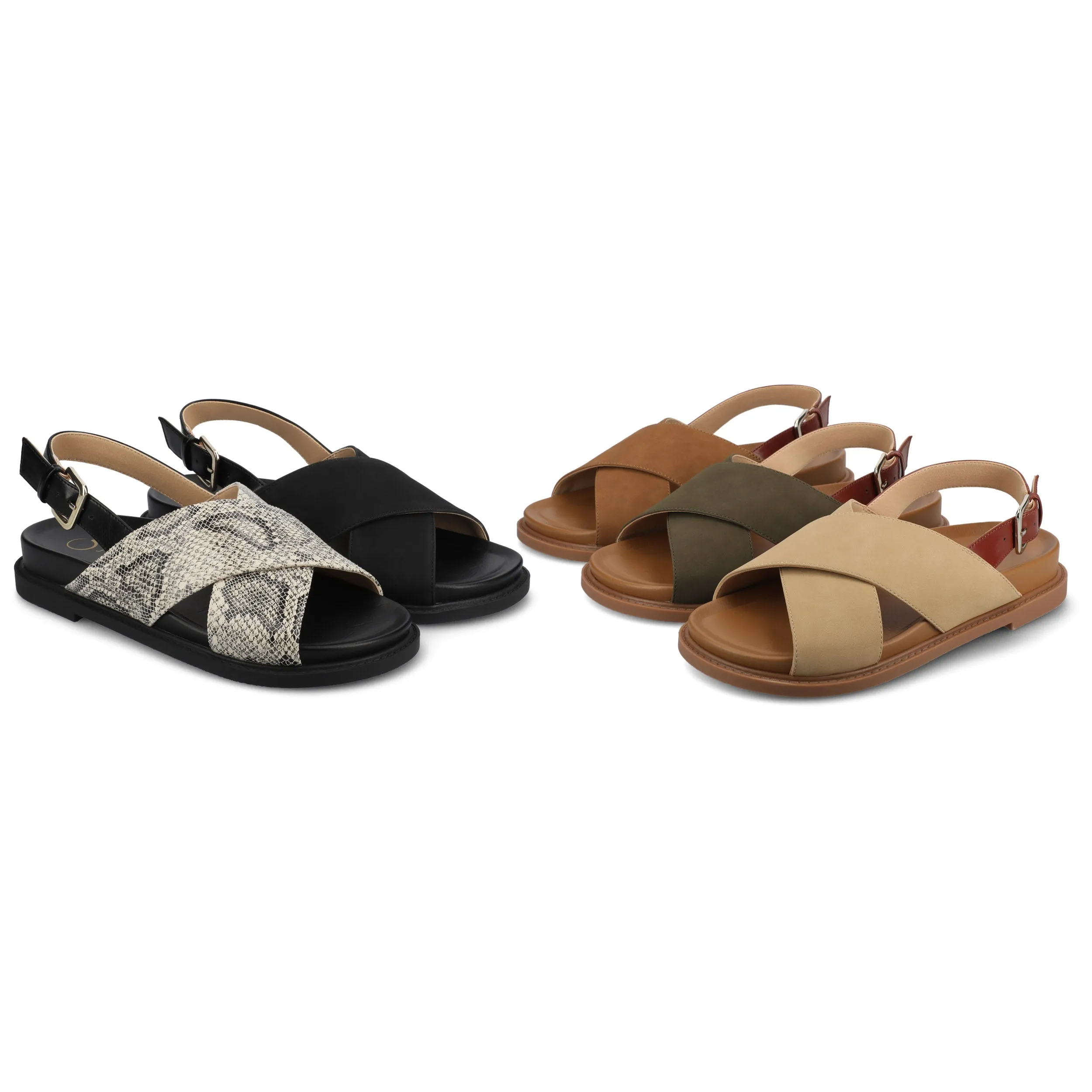 MARINNA FLAT SANDALS travel light
