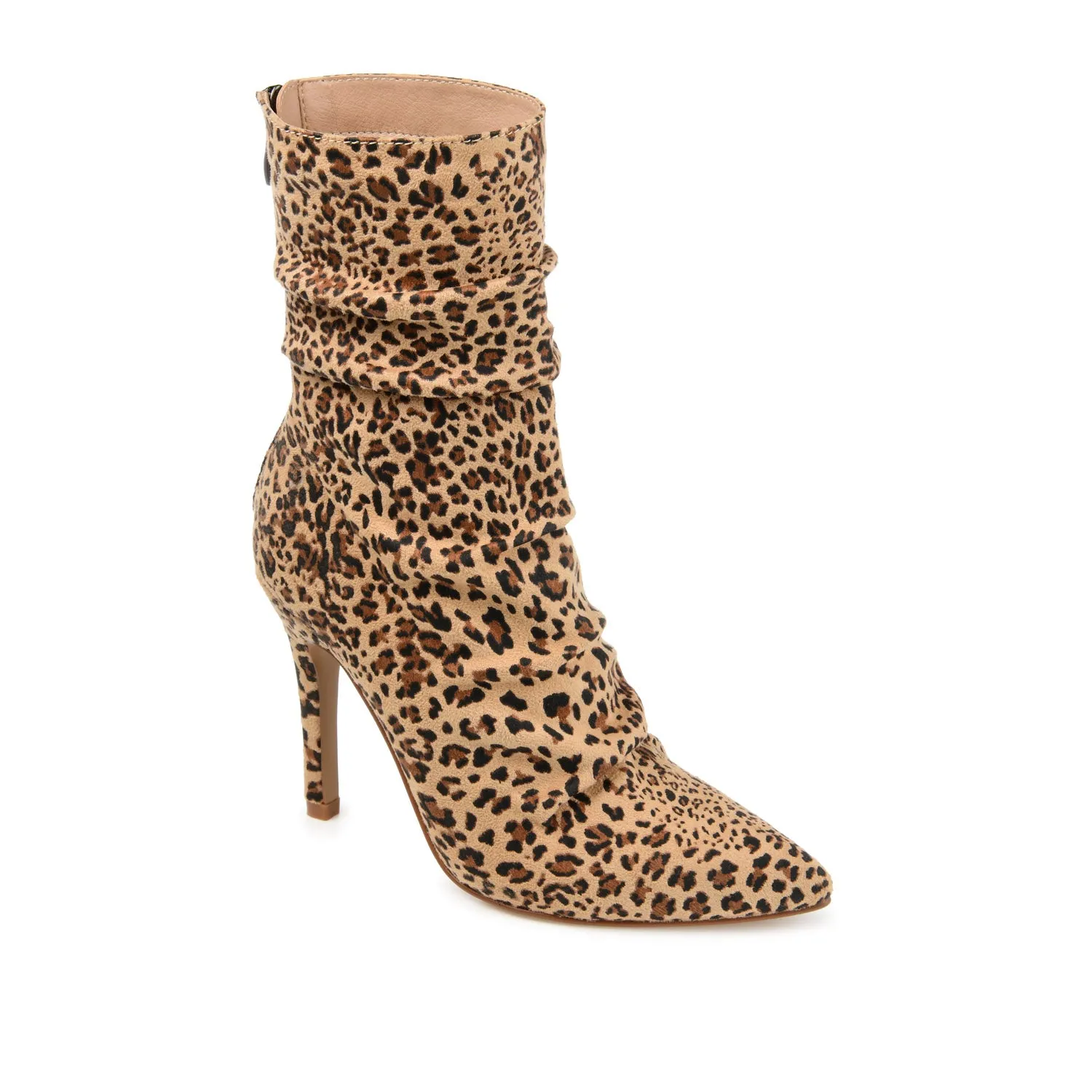 MARKIE STILETTO HEELED BOOTIES IN FAUX SUEDE urban trail