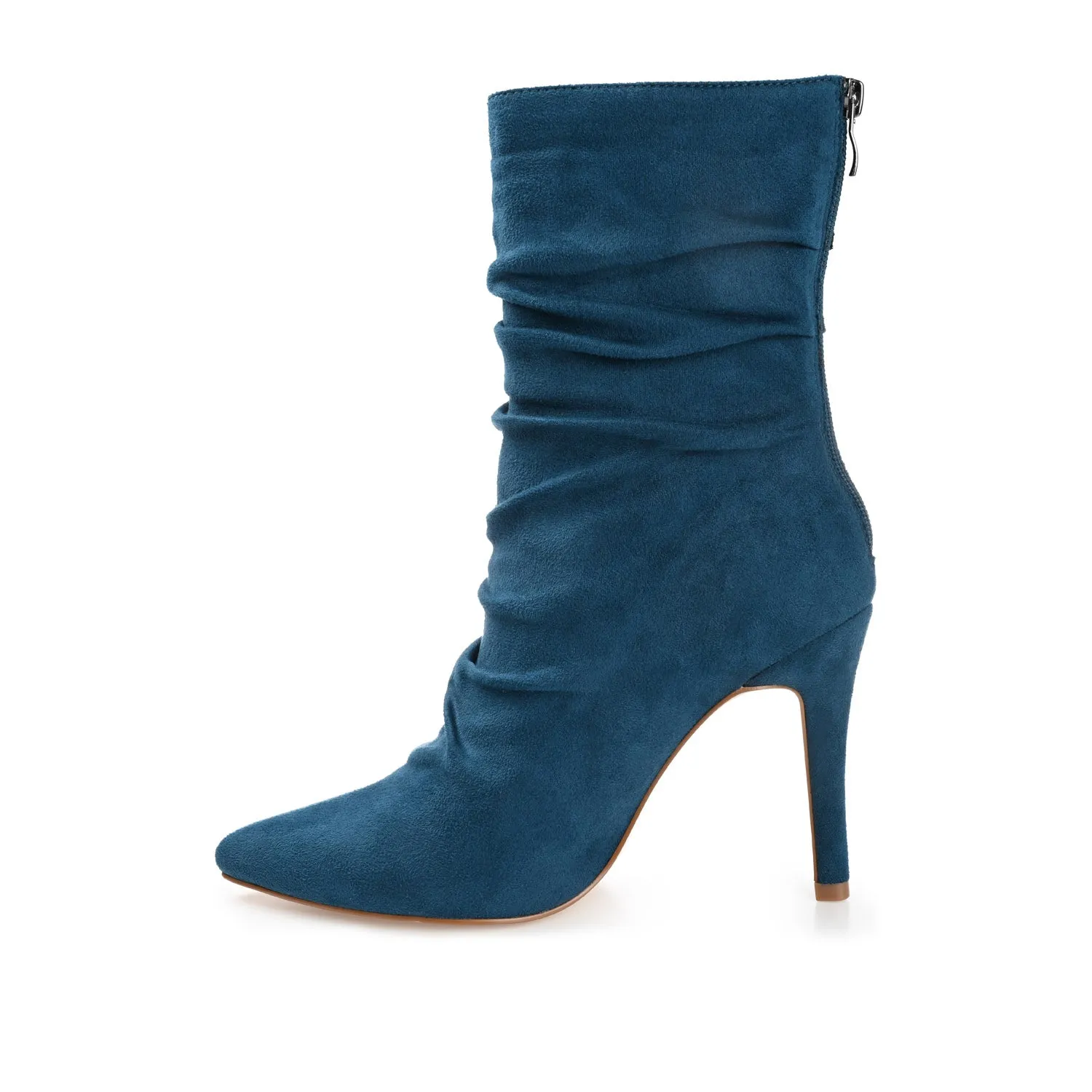 MARKIE STILETTO HEELED BOOTIES IN FAUX SUEDE urban trail