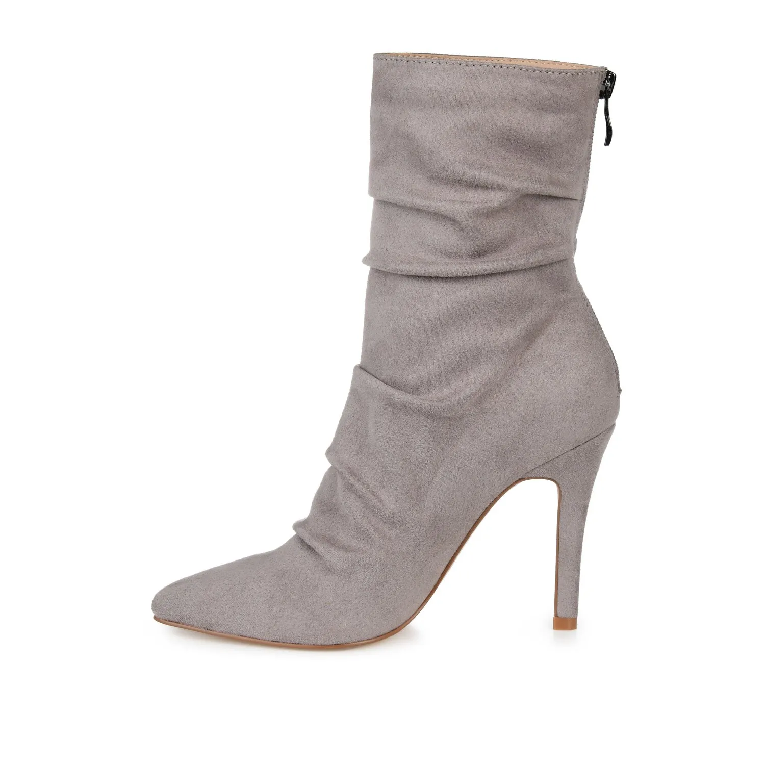 MARKIE STILETTO HEELED BOOTIES IN FAUX SUEDE urban trail