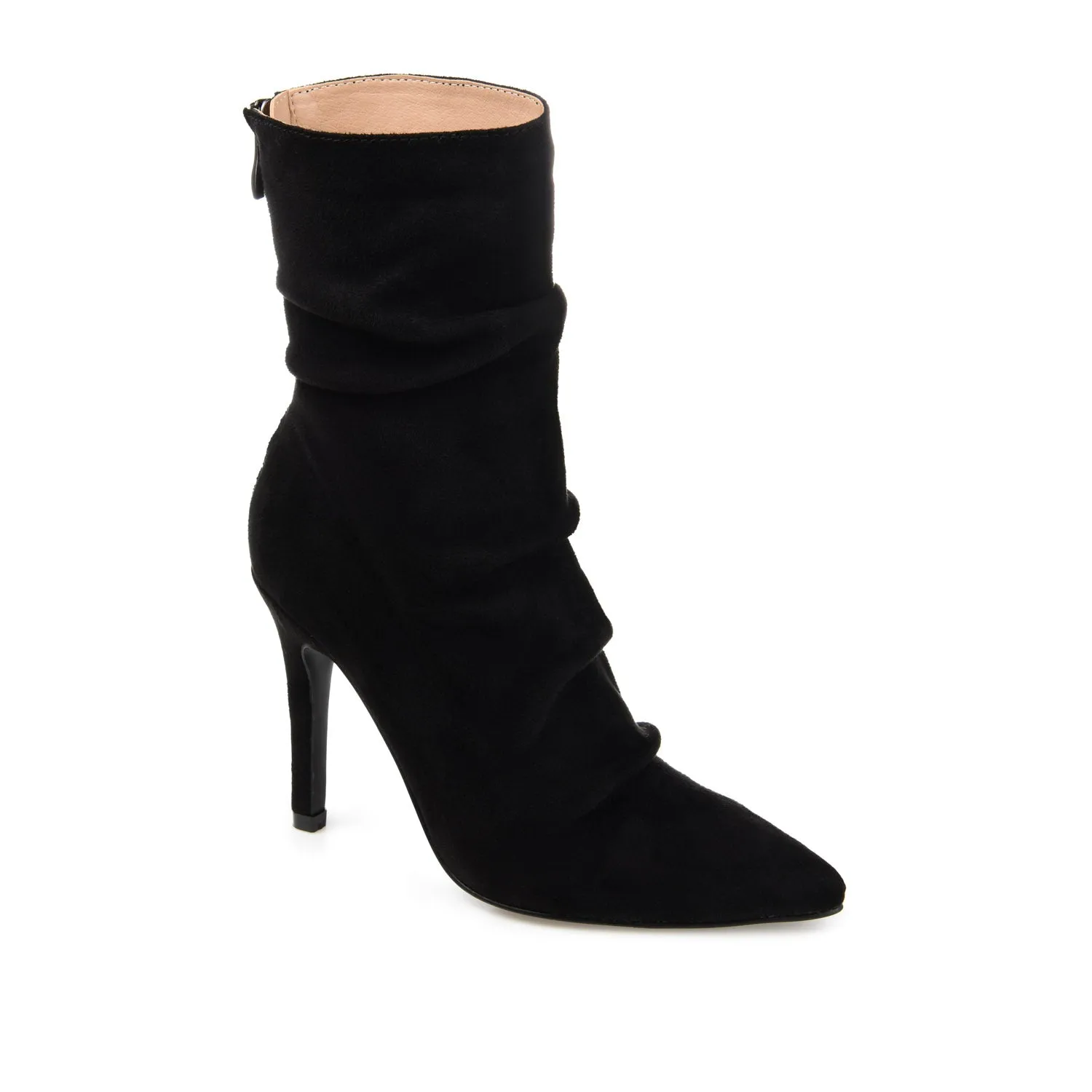MARKIE STILETTO HEELED BOOTIES IN FAUX SUEDE urban trail