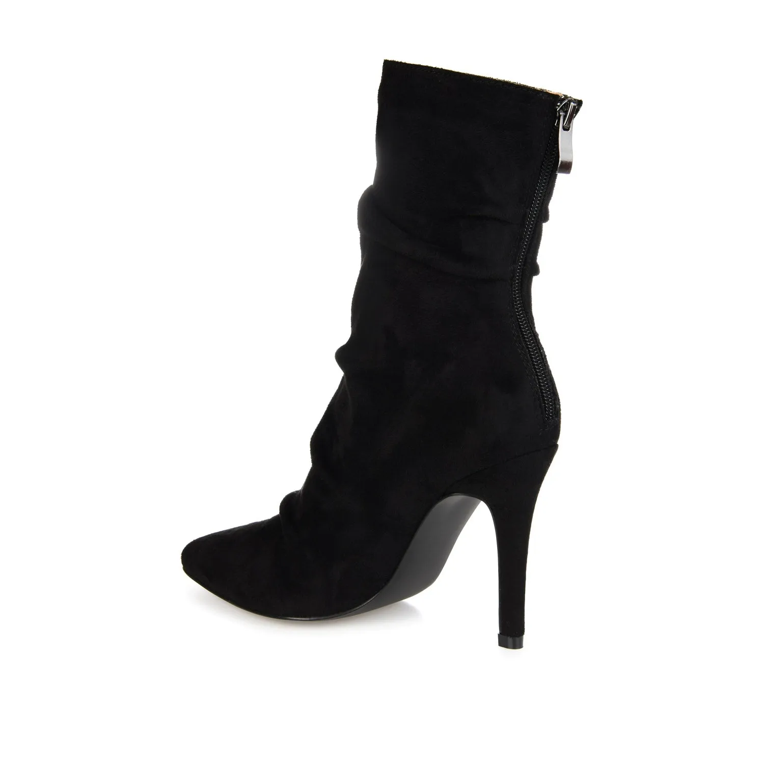 MARKIE STILETTO HEELED BOOTIES IN FAUX SUEDE urban trail