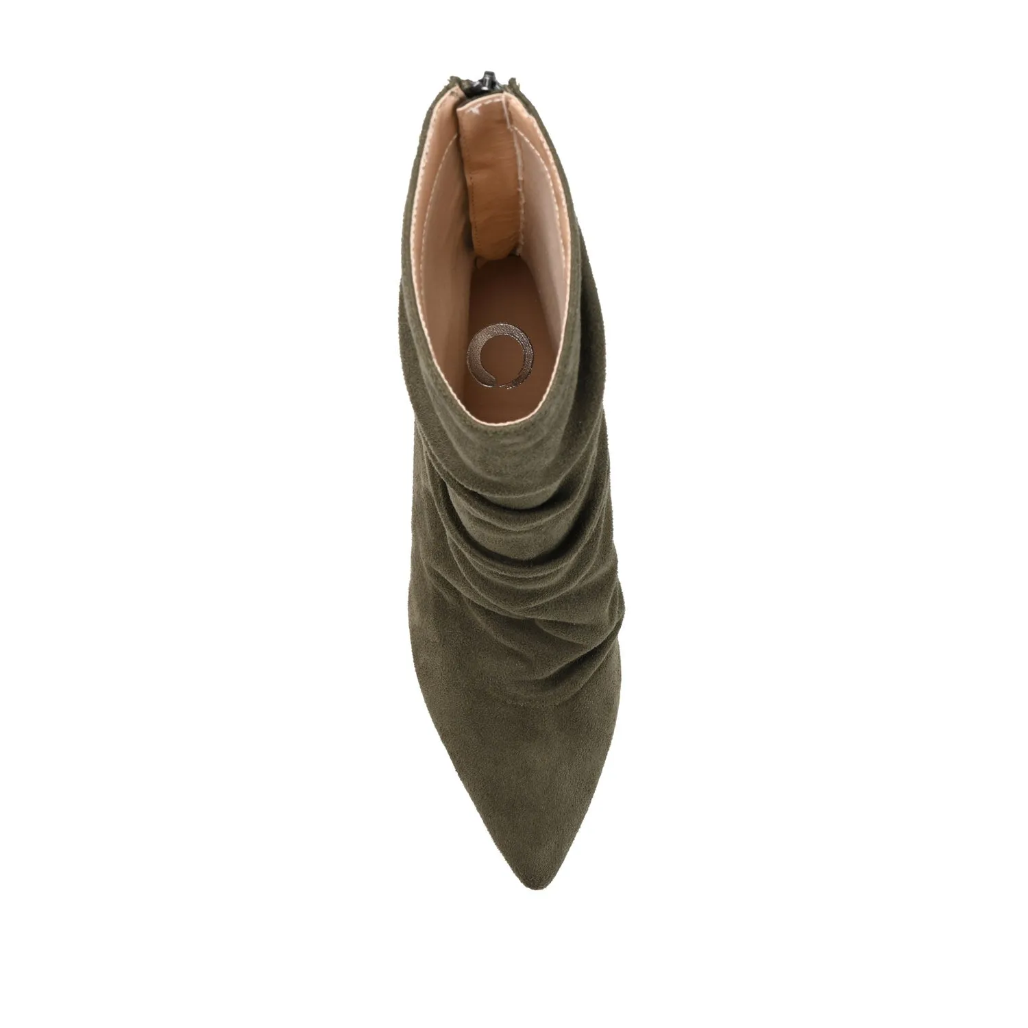 MARKIE STILETTO HEELED BOOTIES IN FAUX SUEDE urban trail
