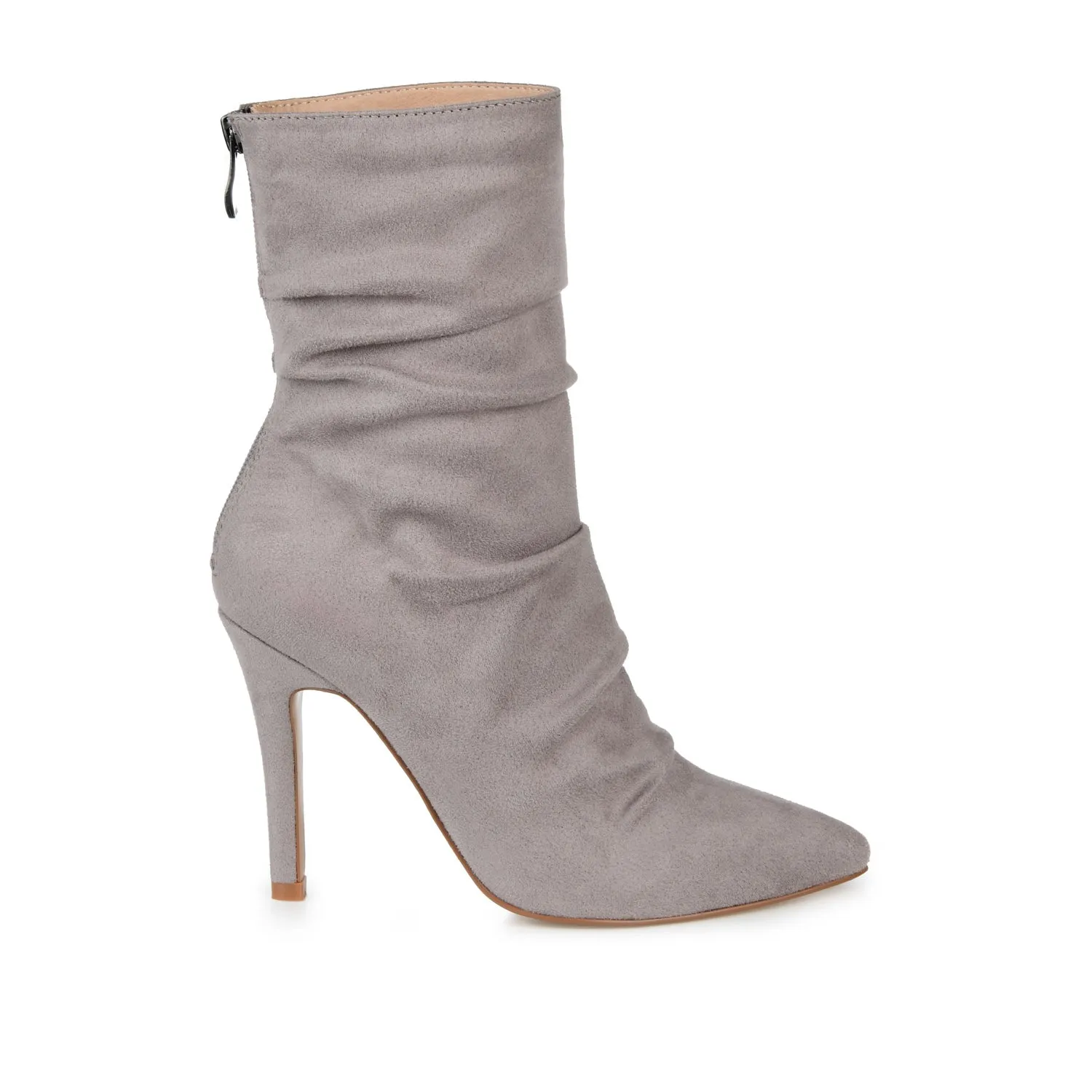 MARKIE STILETTO HEELED BOOTIES IN FAUX SUEDE urban trail