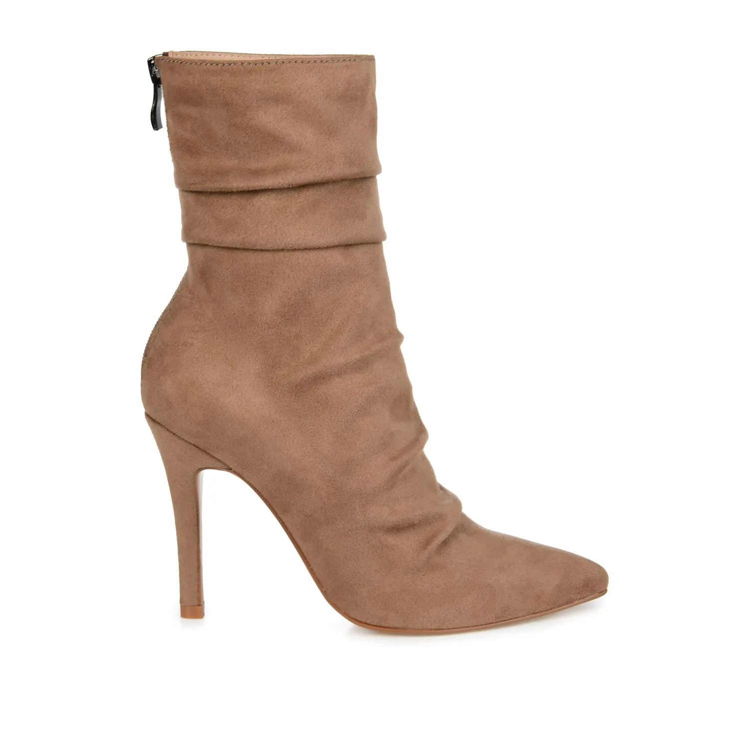 MARKIE STILETTO HEELED BOOTIES IN FAUX SUEDE urban trail
