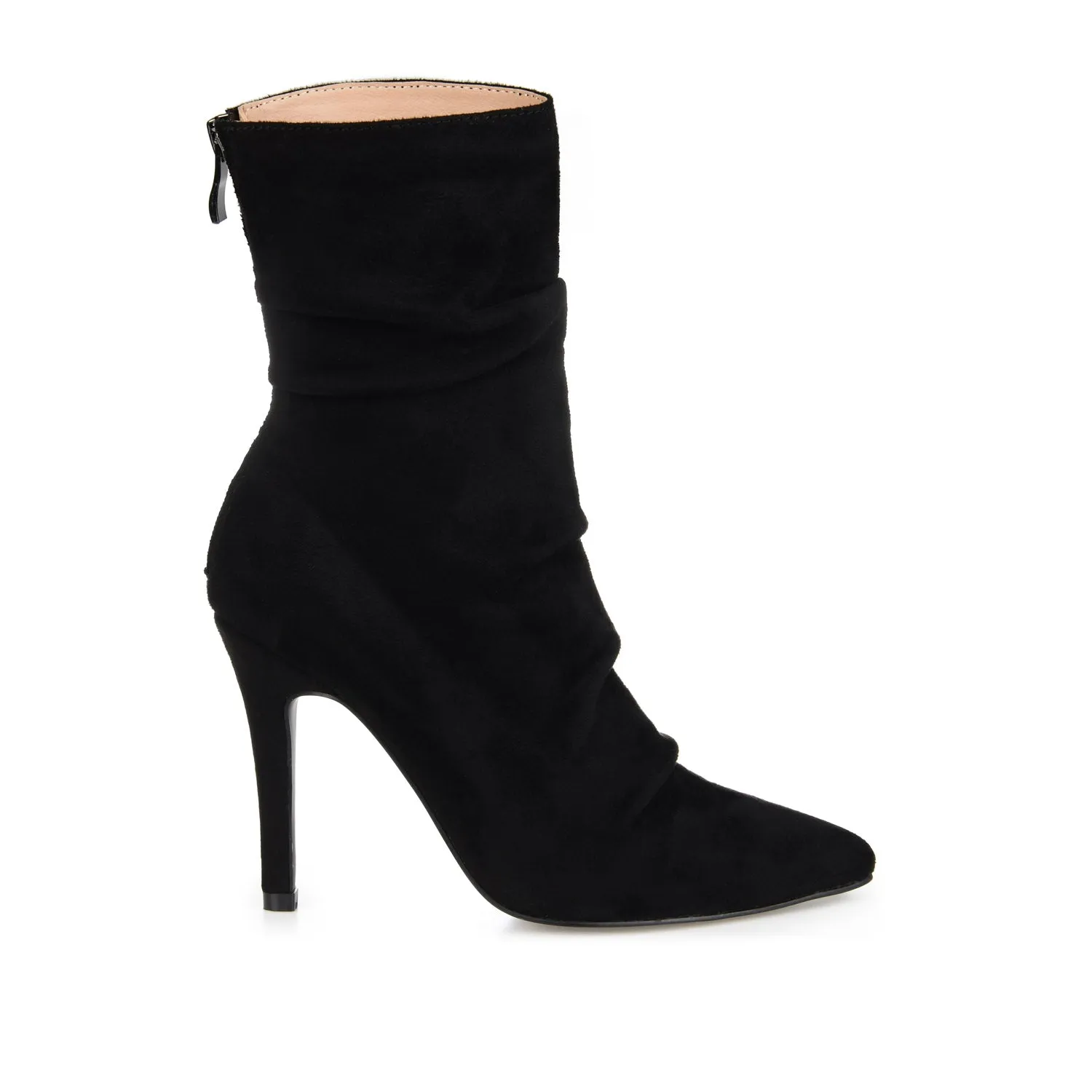 MARKIE STILETTO HEELED BOOTIES IN FAUX SUEDE urban trail