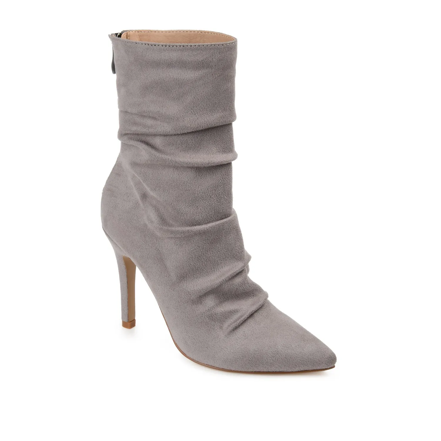 MARKIE STILETTO HEELED BOOTIES IN FAUX SUEDE urban trail