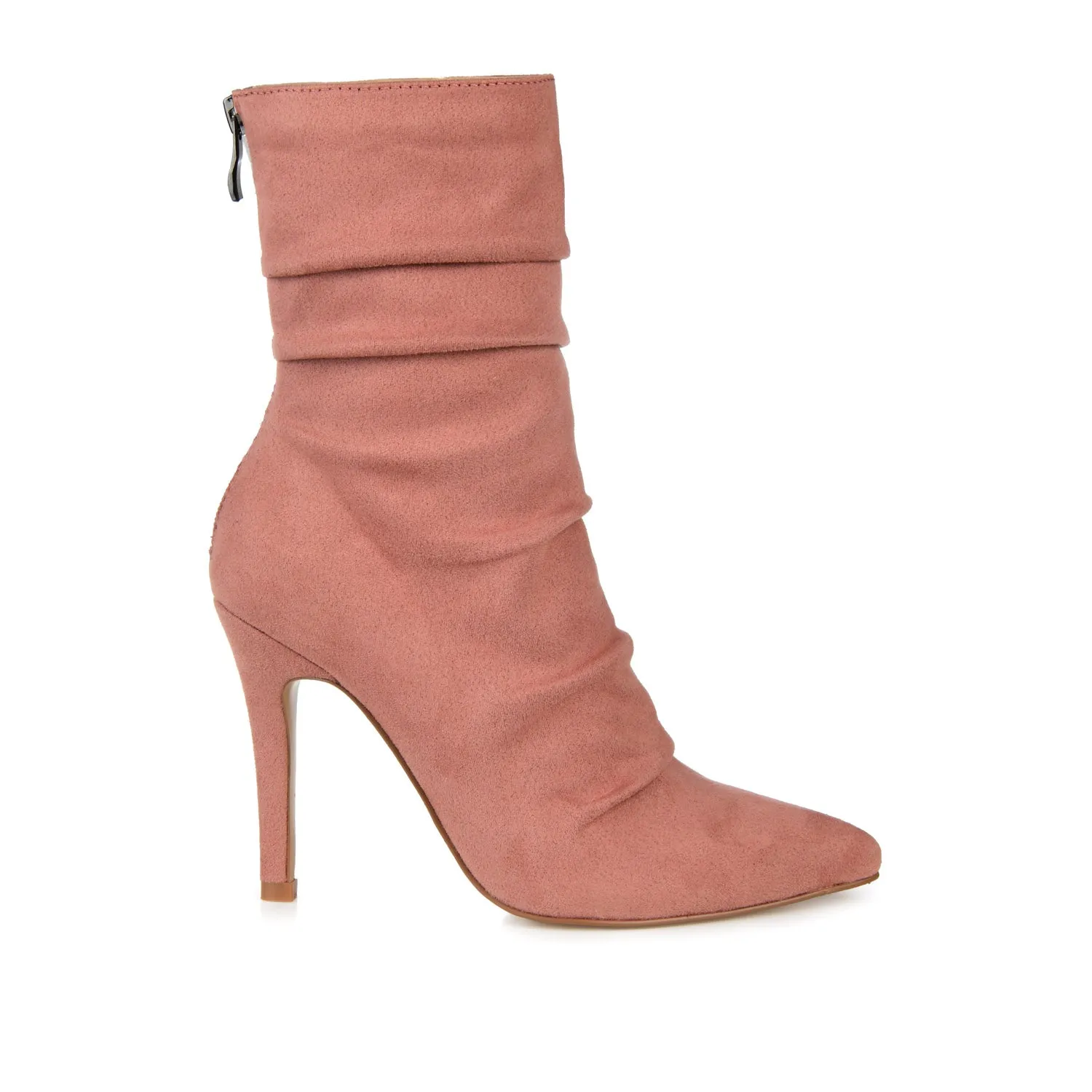 MARKIE STILETTO HEELED BOOTIES IN FAUX SUEDE urban trail