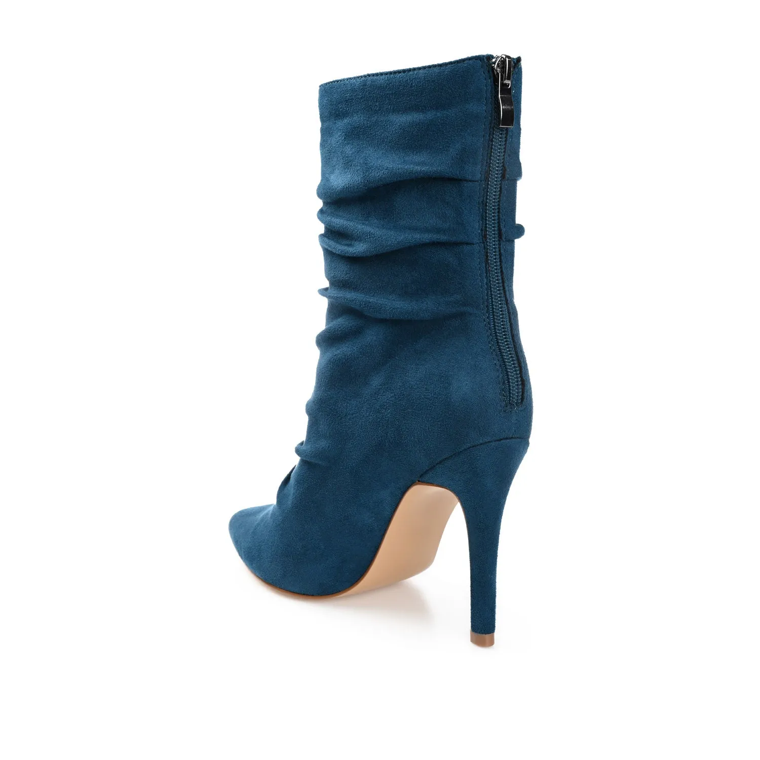 MARKIE STILETTO HEELED BOOTIES IN FAUX SUEDE urban trail