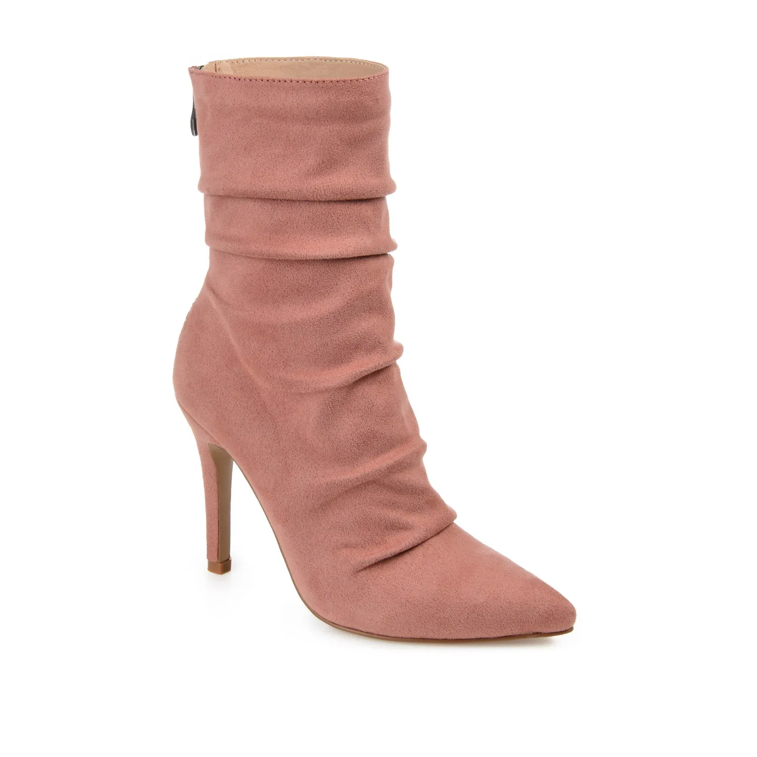 MARKIE STILETTO HEELED BOOTIES IN FAUX SUEDE urban trail