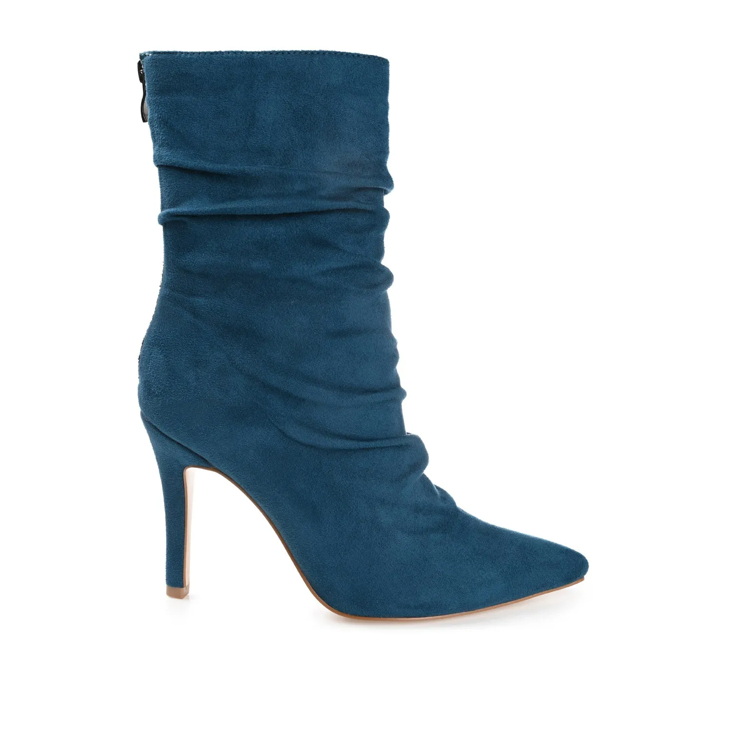 MARKIE STILETTO HEELED BOOTIES IN FAUX SUEDE urban trail
