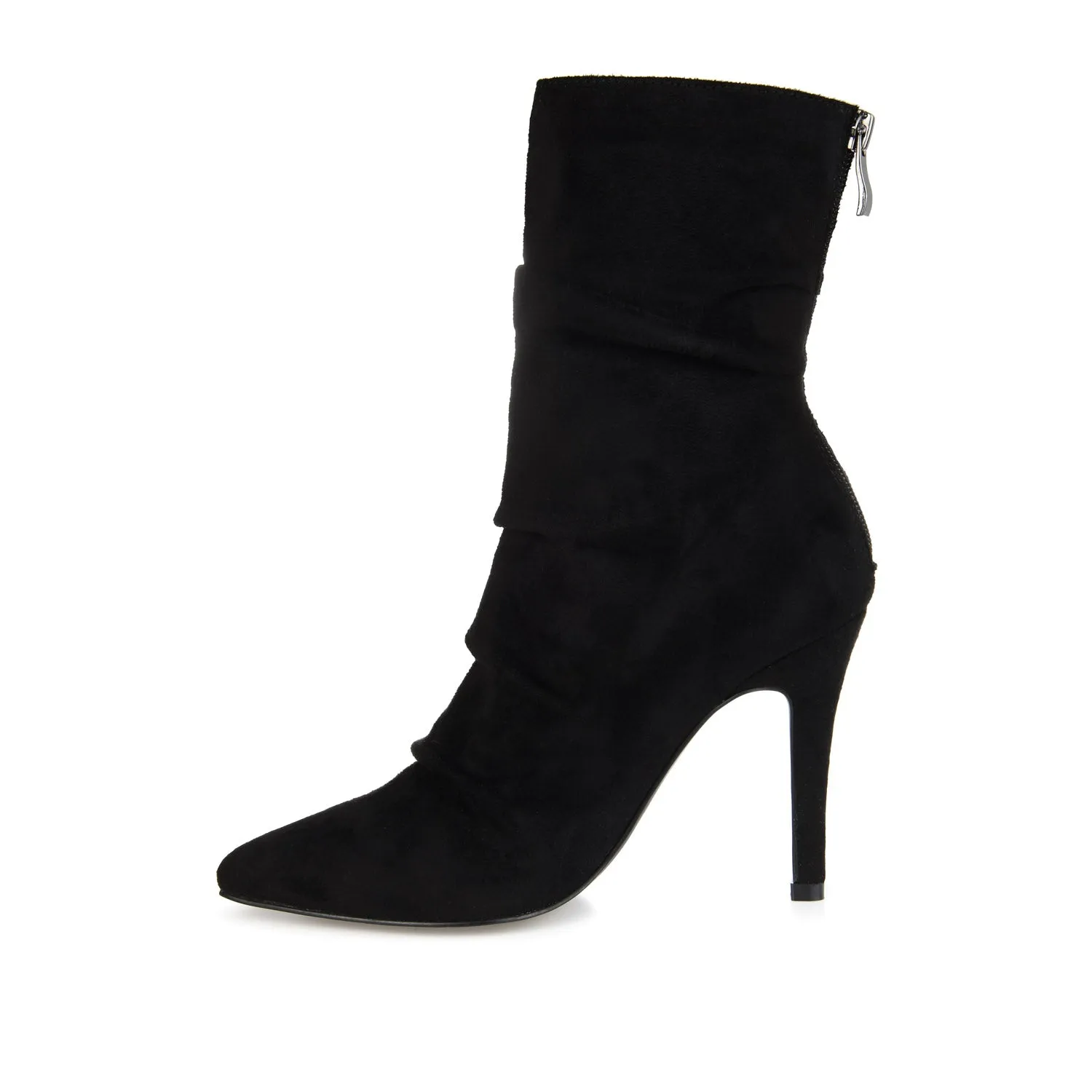 MARKIE STILETTO HEELED BOOTIES IN FAUX SUEDE urban trail