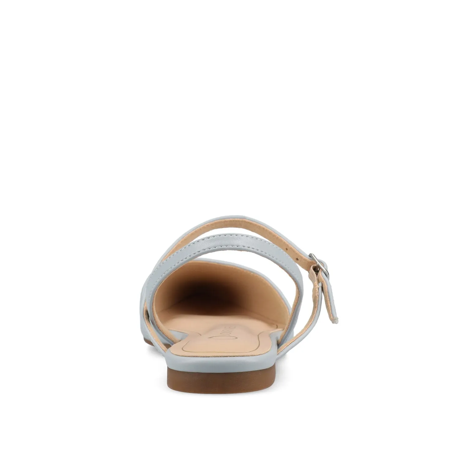 MARTINE SLINGBACK FLATS IN FAUX LEATHER travel light