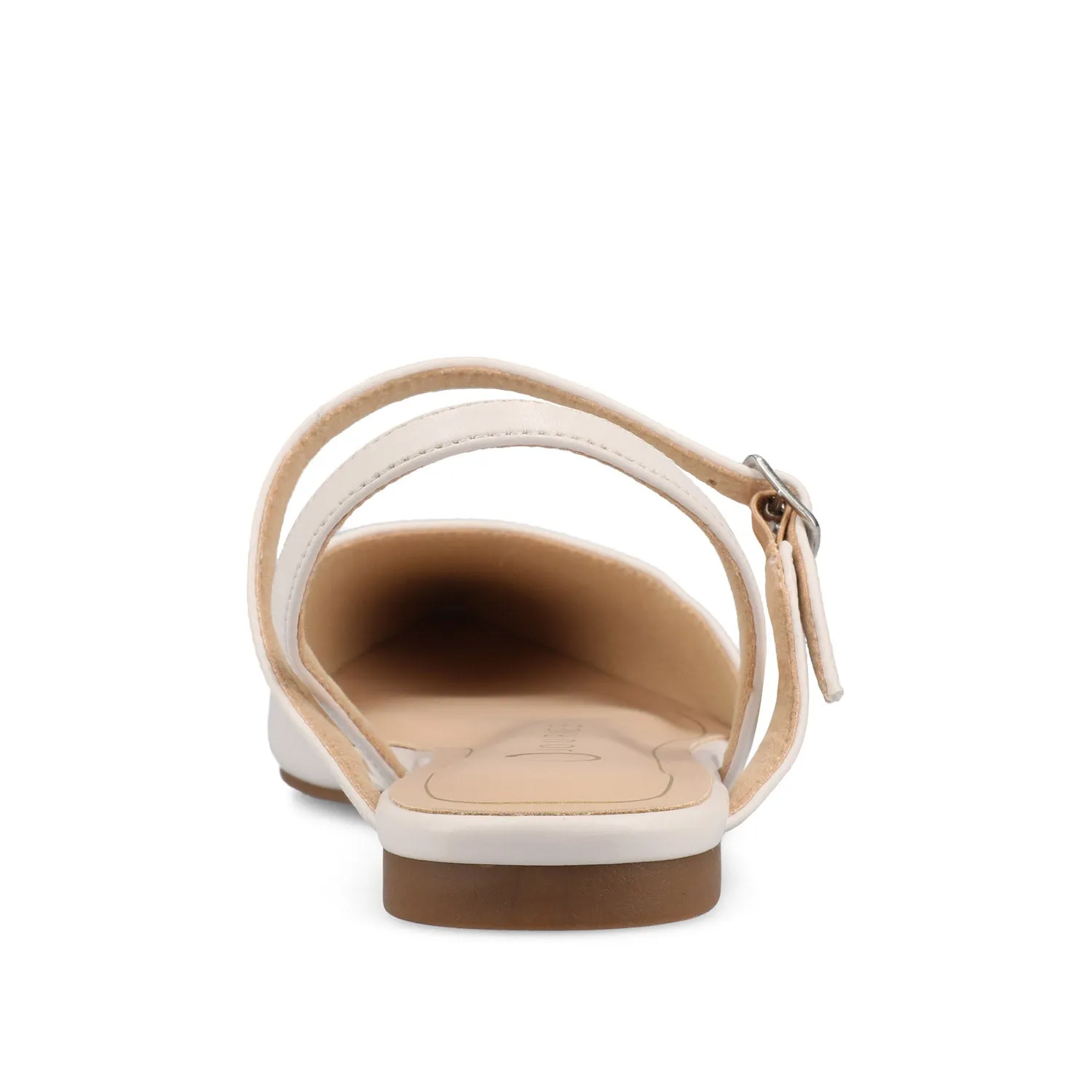 MARTINE SLINGBACK FLATS IN FAUX LEATHER travel light