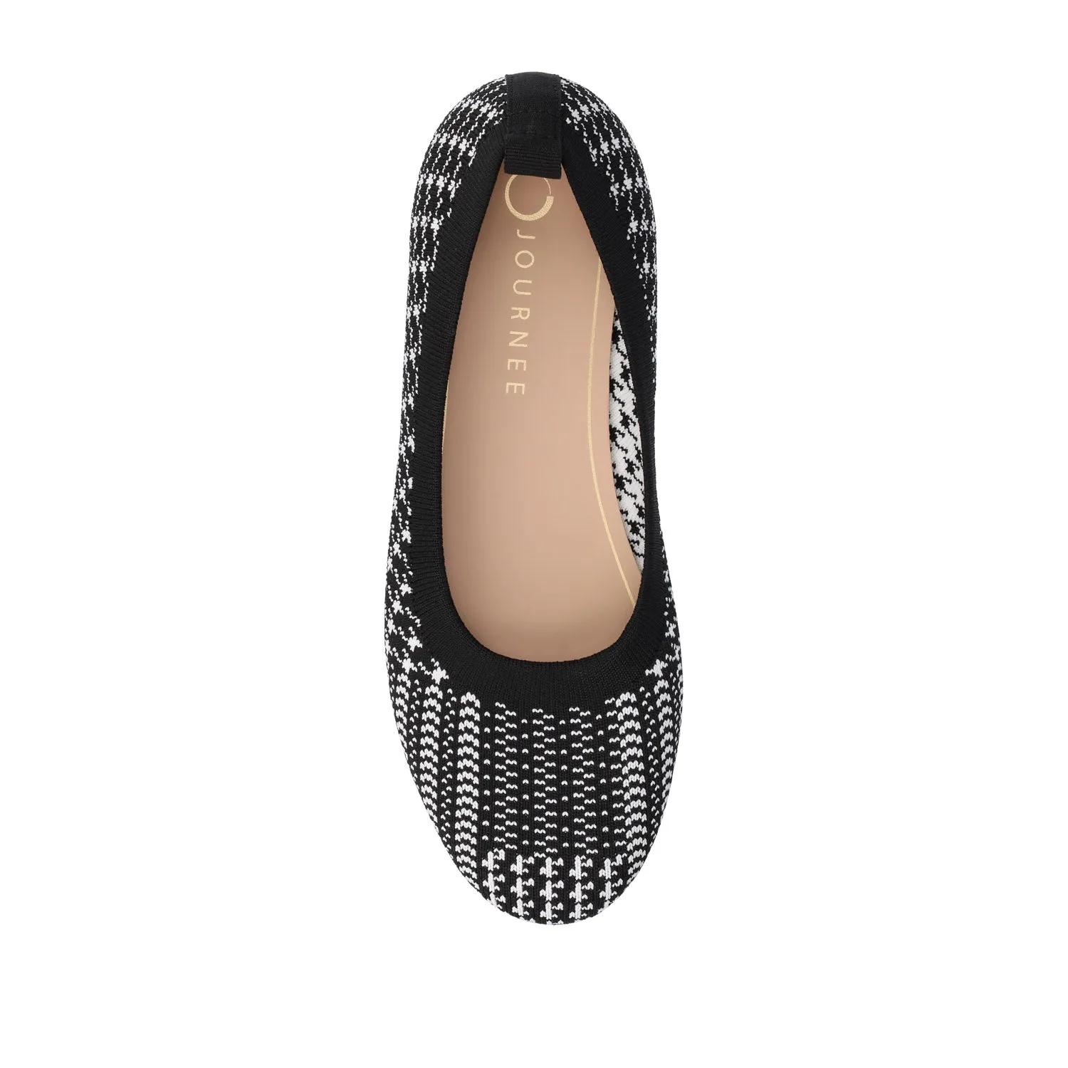 MARYANN KNIT FABRIC BALLET FLATS asian neat