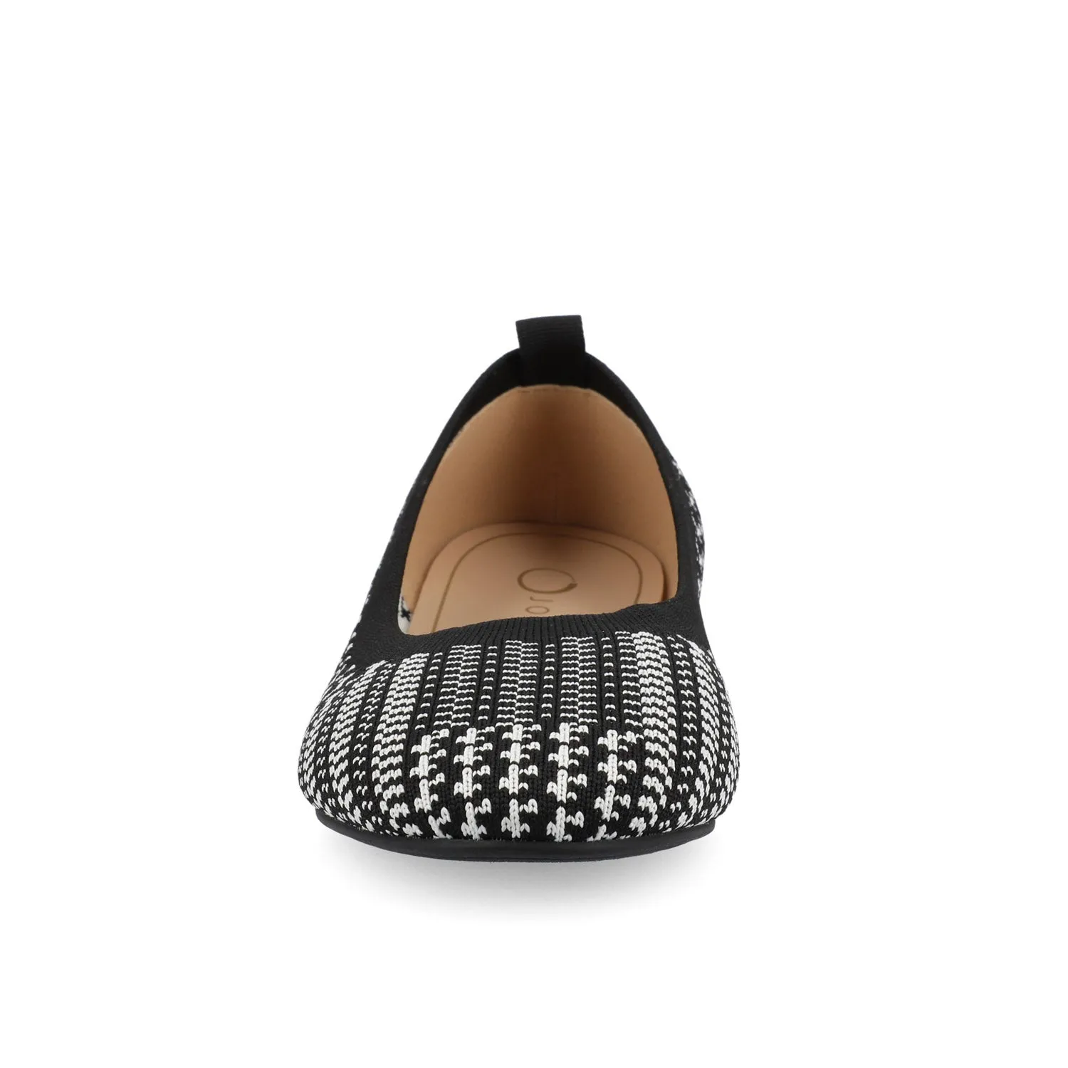 MARYANN KNIT FABRIC BALLET FLATS asian neat