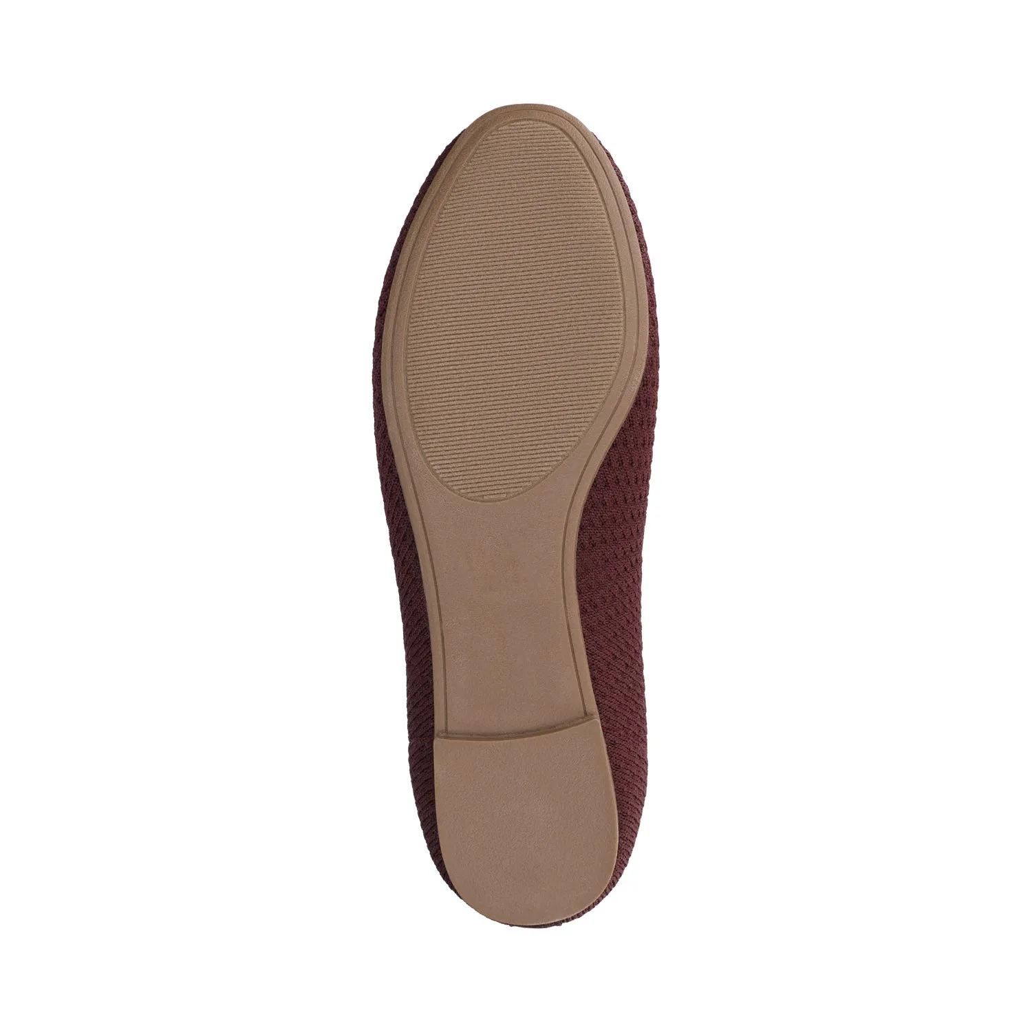 MARYANN KNIT FABRIC BALLET FLATS asian neat