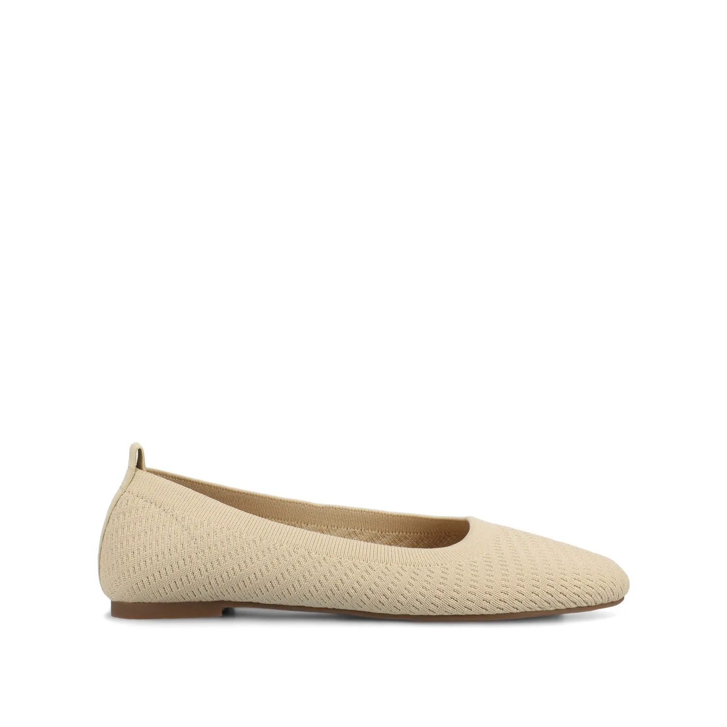 MARYANN KNIT FABRIC BALLET FLATS IN STATEMENT sling back