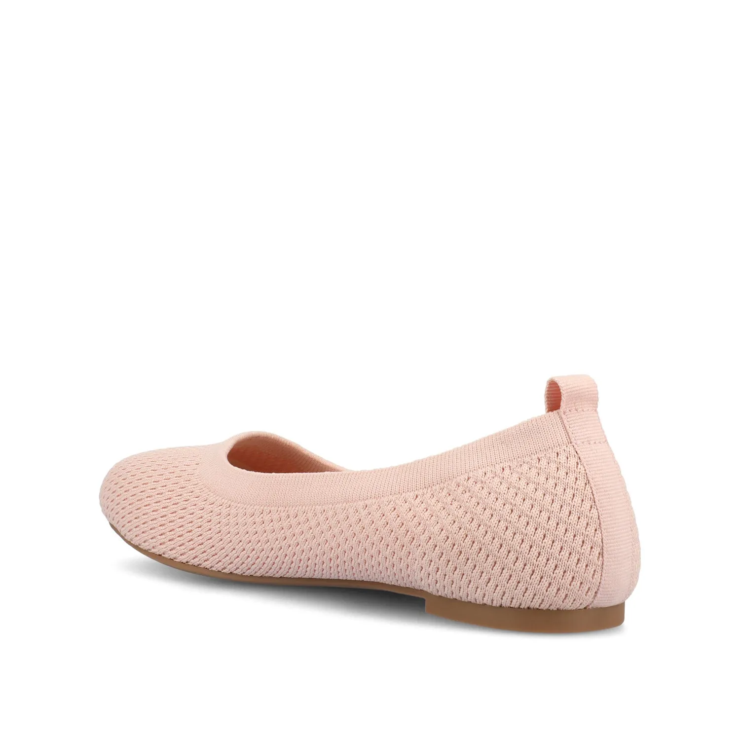 MARYANN KNIT FABRIC BALLET FLATS IN STATEMENT sling back