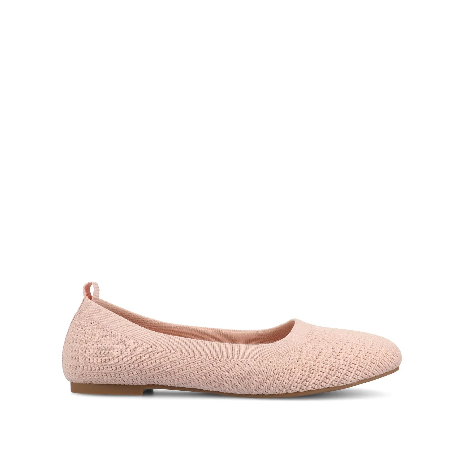 MARYANN KNIT FABRIC BALLET FLATS IN STATEMENT sling back