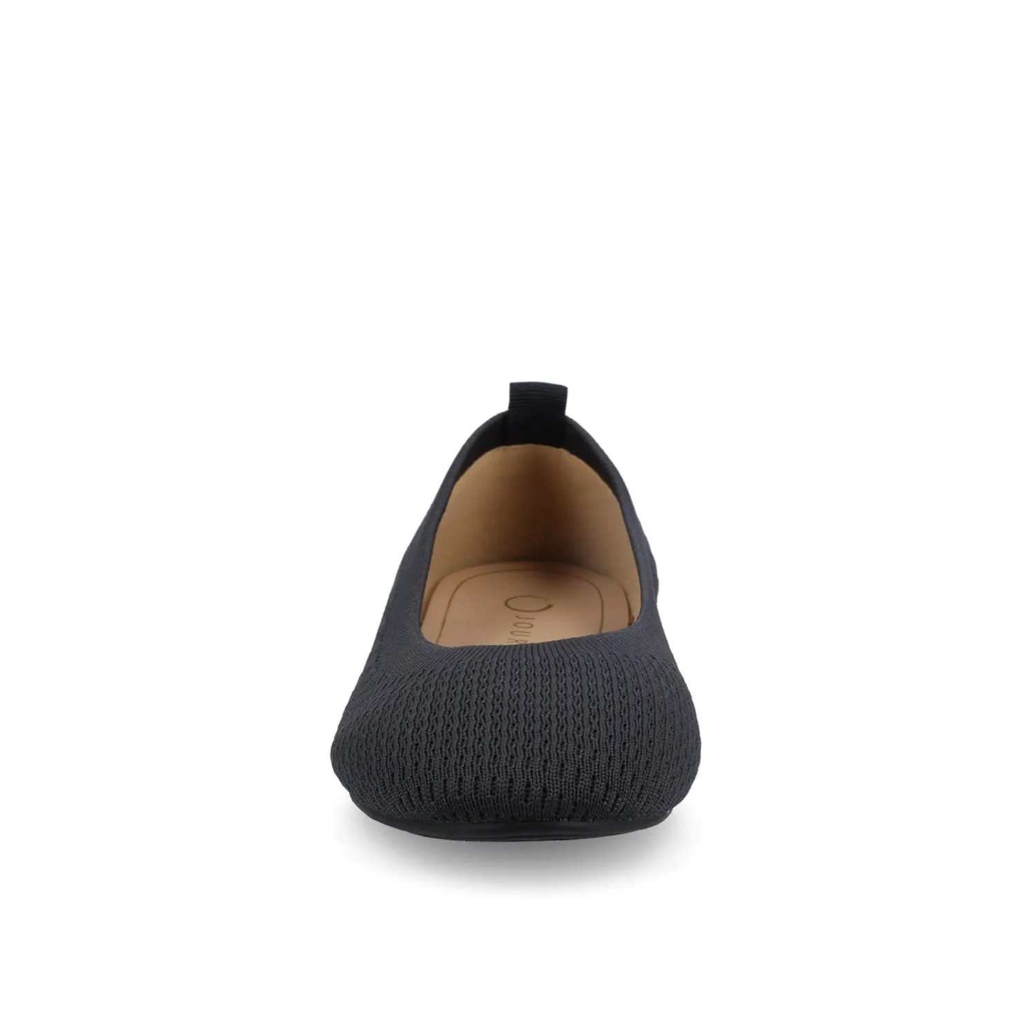 MARYANN KNIT FABRIC BALLET FLATS IN STATEMENT sling back