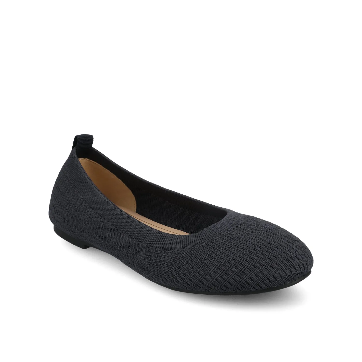 MARYANN KNIT FABRIC BALLET FLATS IN STATEMENT sling back