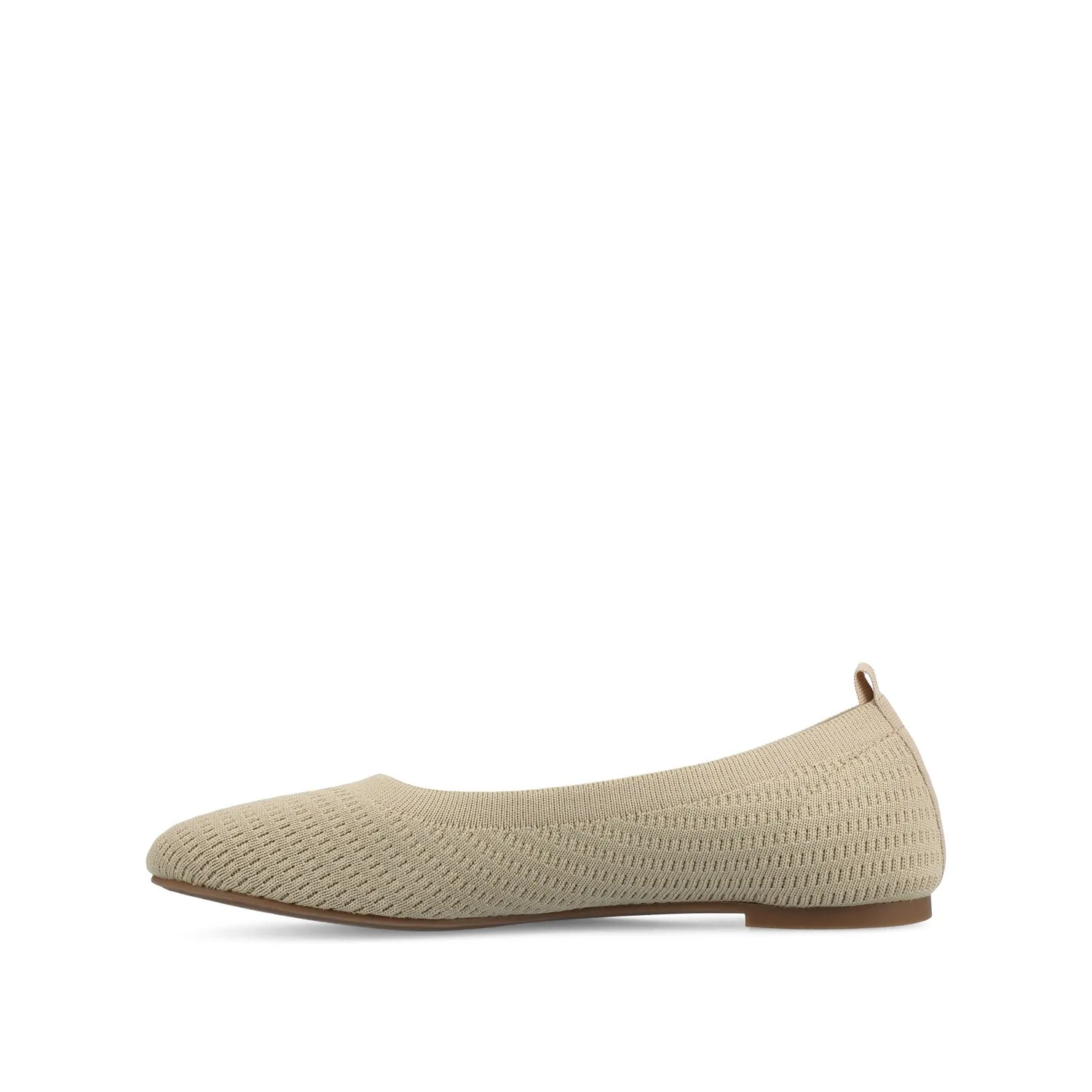 MARYANN KNIT FABRIC BALLET FLATS IN STATEMENT sling back