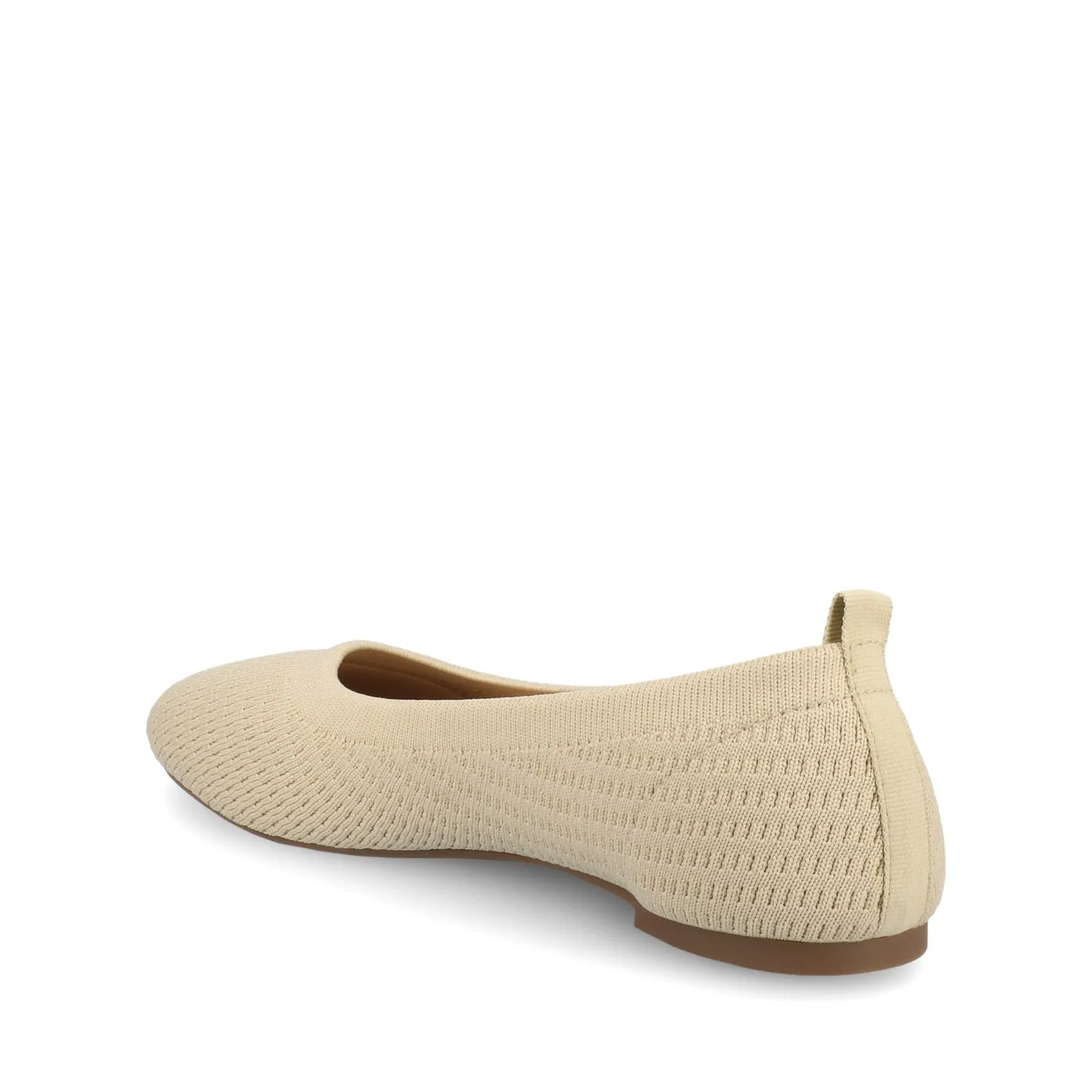 MARYANN KNIT FABRIC BALLET FLATS IN STATEMENT sling back