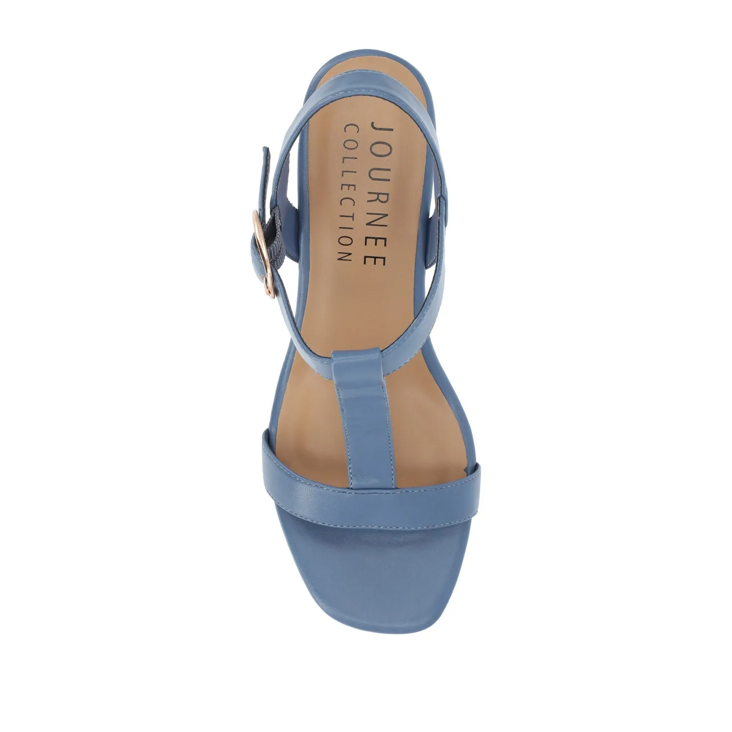 MATILDAA CORK WEDGE HEEL SANDALS IN FAUX LEATHER dust free