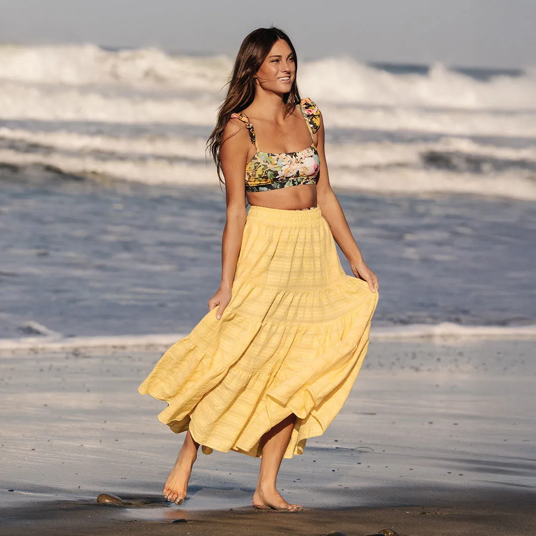 Maxi Skirt, Butter sand breeze