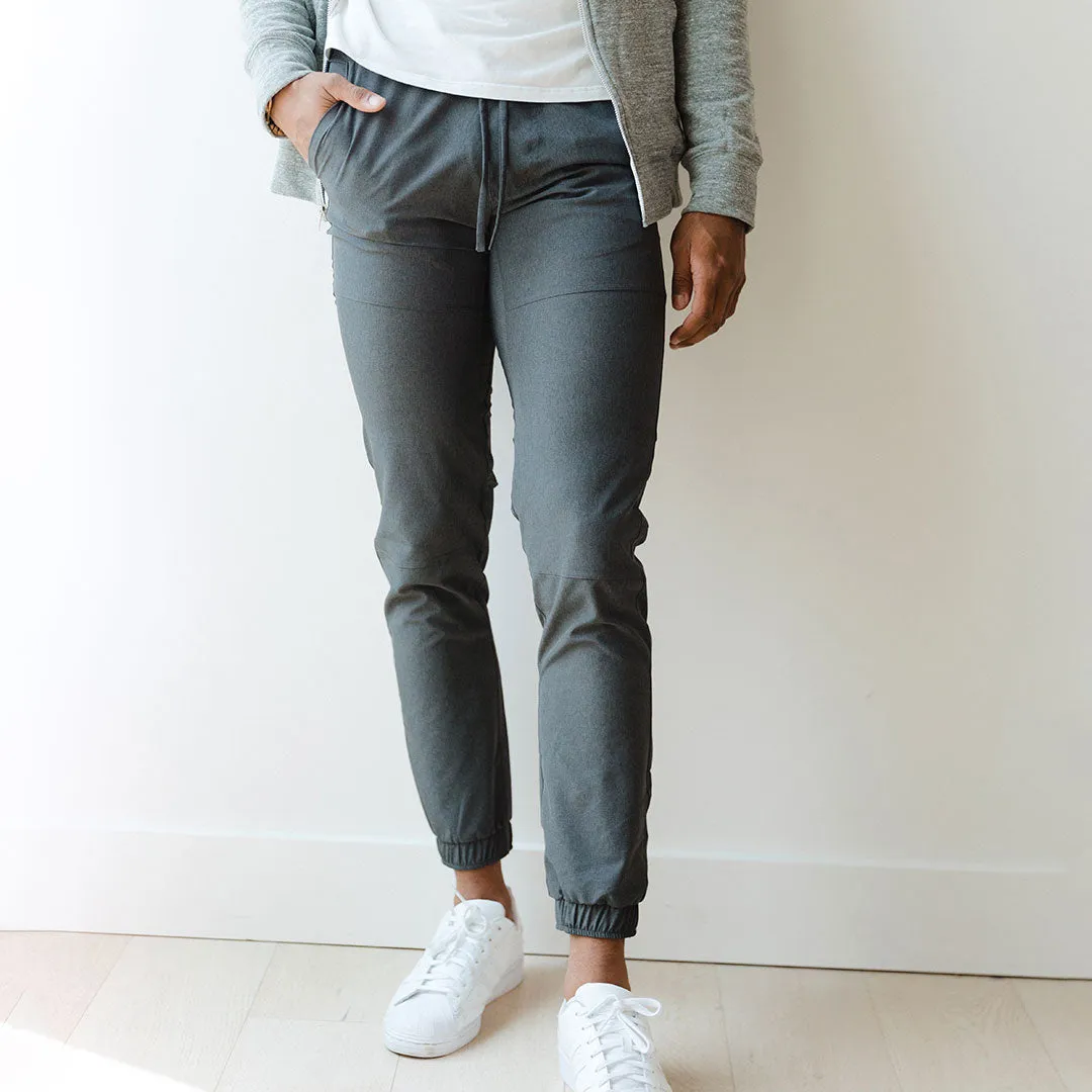 Men's Charcoal Joggers quick dry