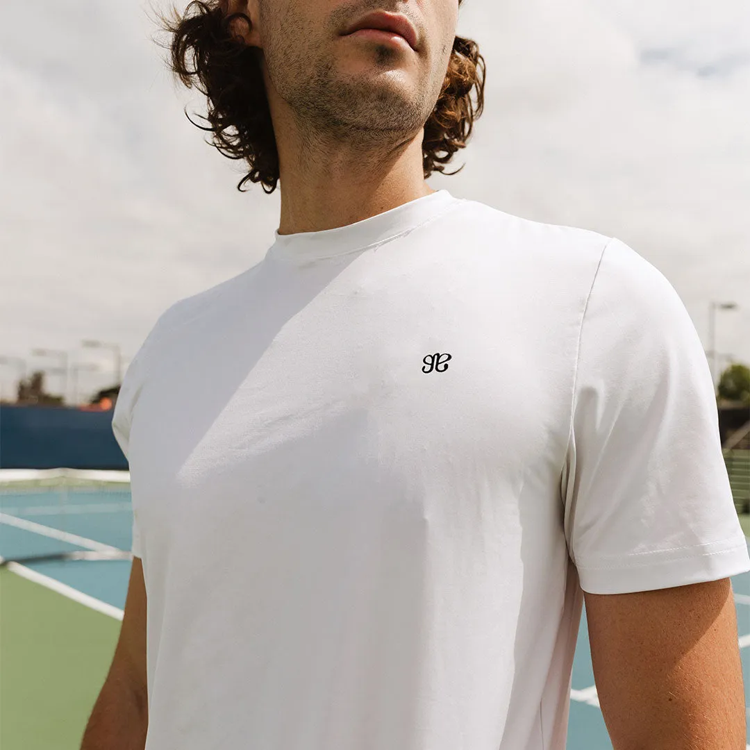 Men's Circuit Tee, White body fresh