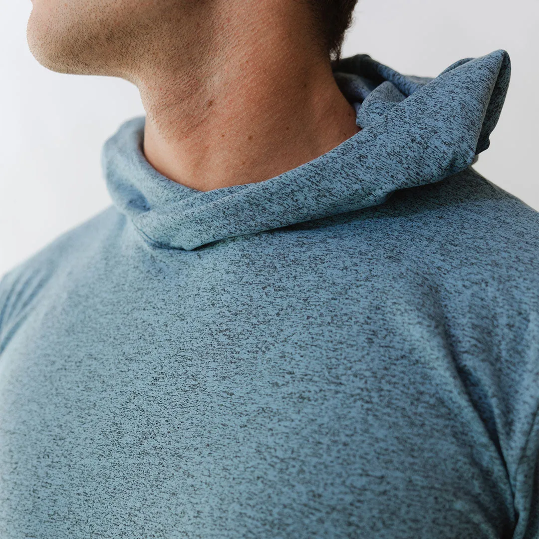 Men's Travel Hoodie, Sky pocket deep