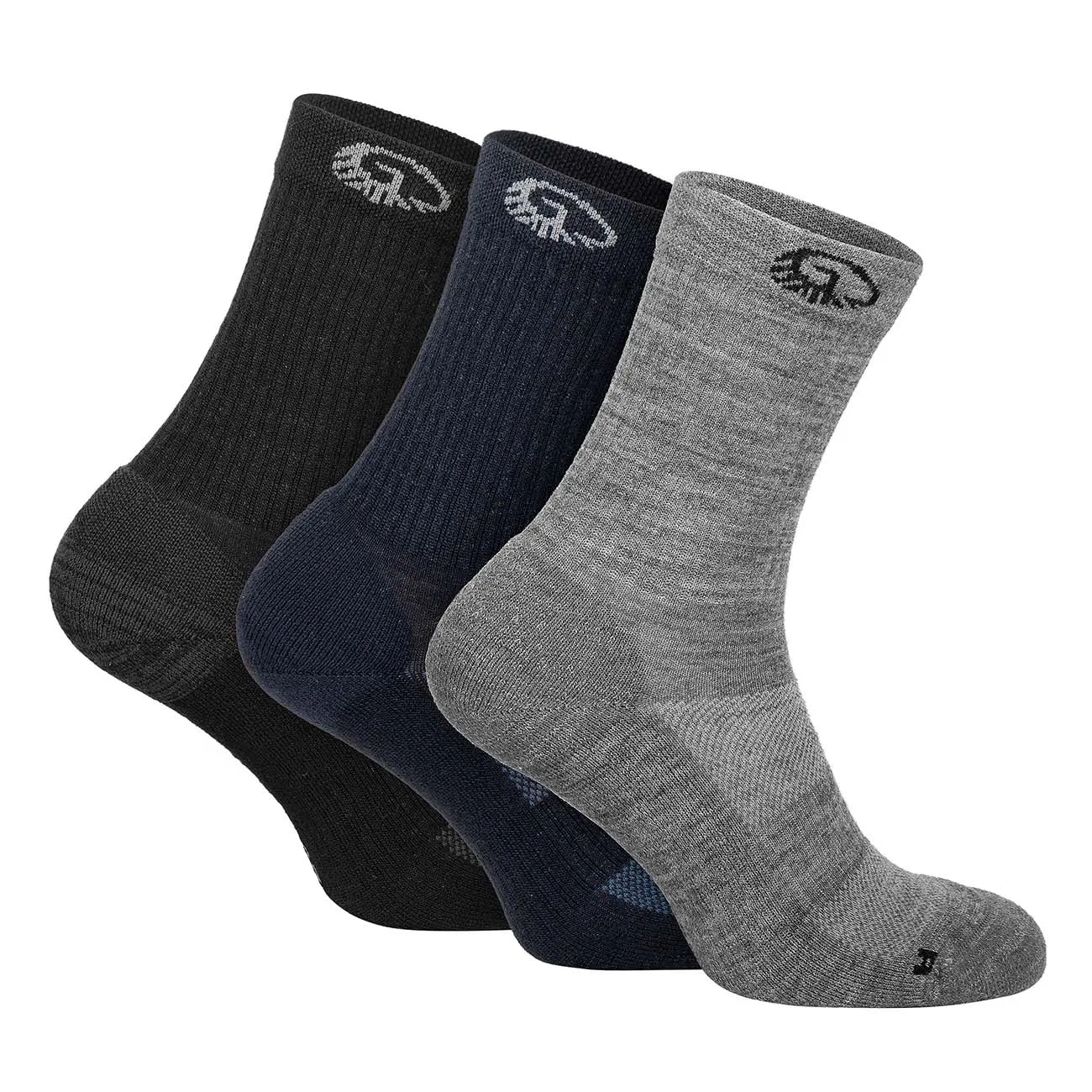 Merino Hiking Socks (3-pack) thick pad
