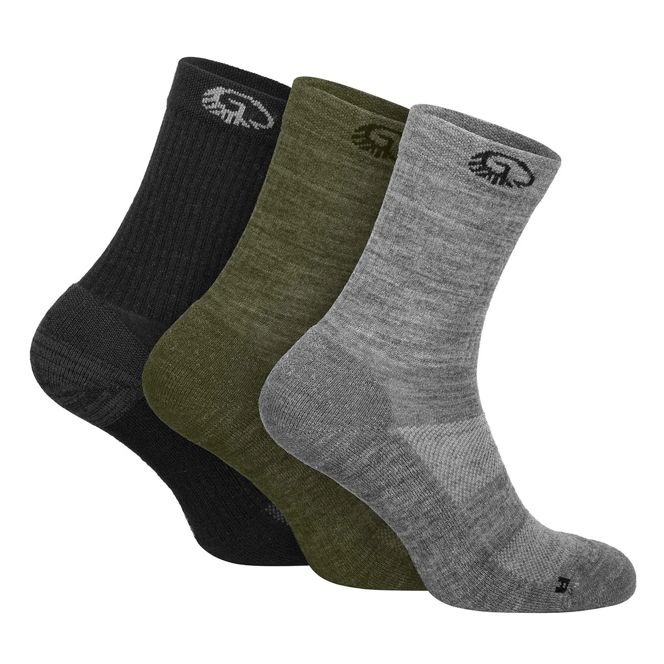 Merino Hiking Socks (3-pack) thick pad