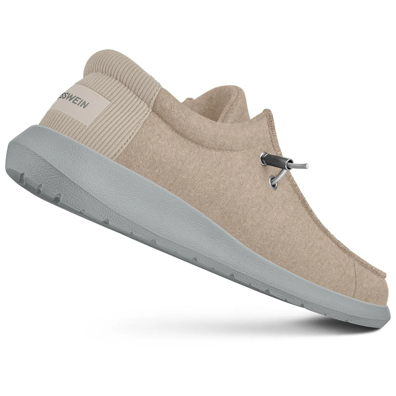 Merino Moccasin Men zip pull