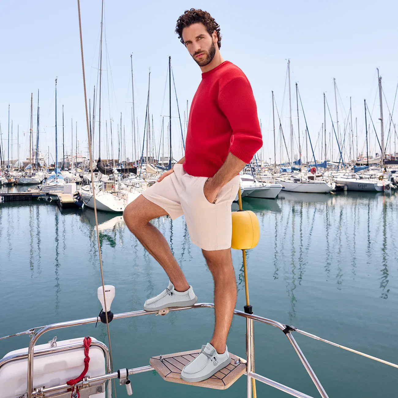 Merino Moccasin Men zip pull