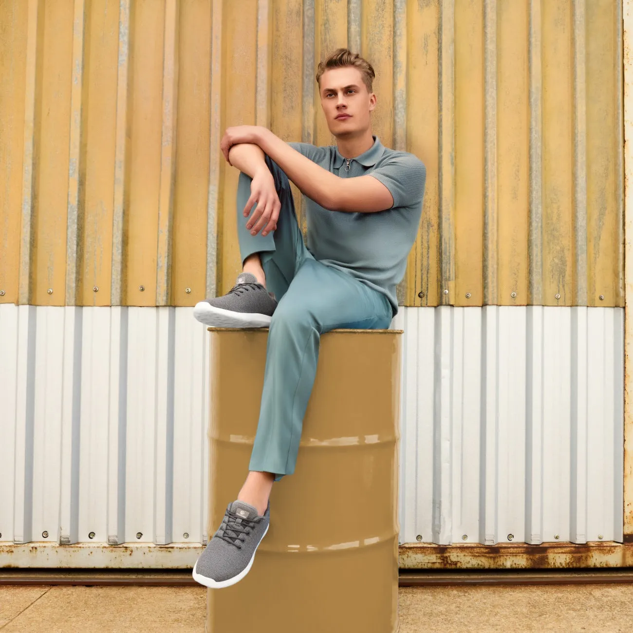 Merino Wool Knit Men light pace