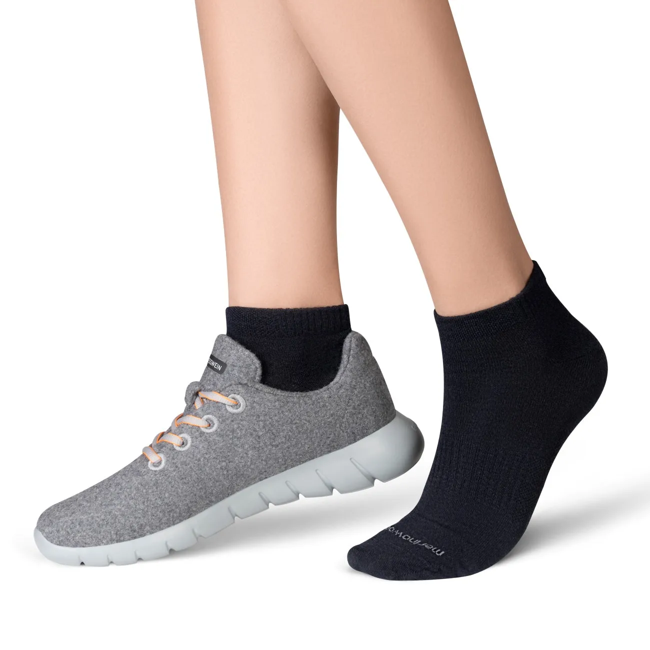 Merino Wool Sneaker Socks (3-pack) safe fabric