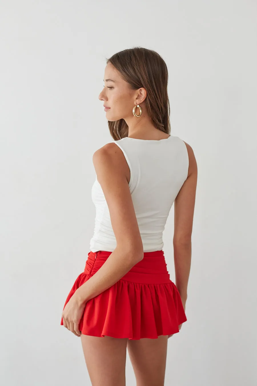 Mia Mini Skirt outdoor move