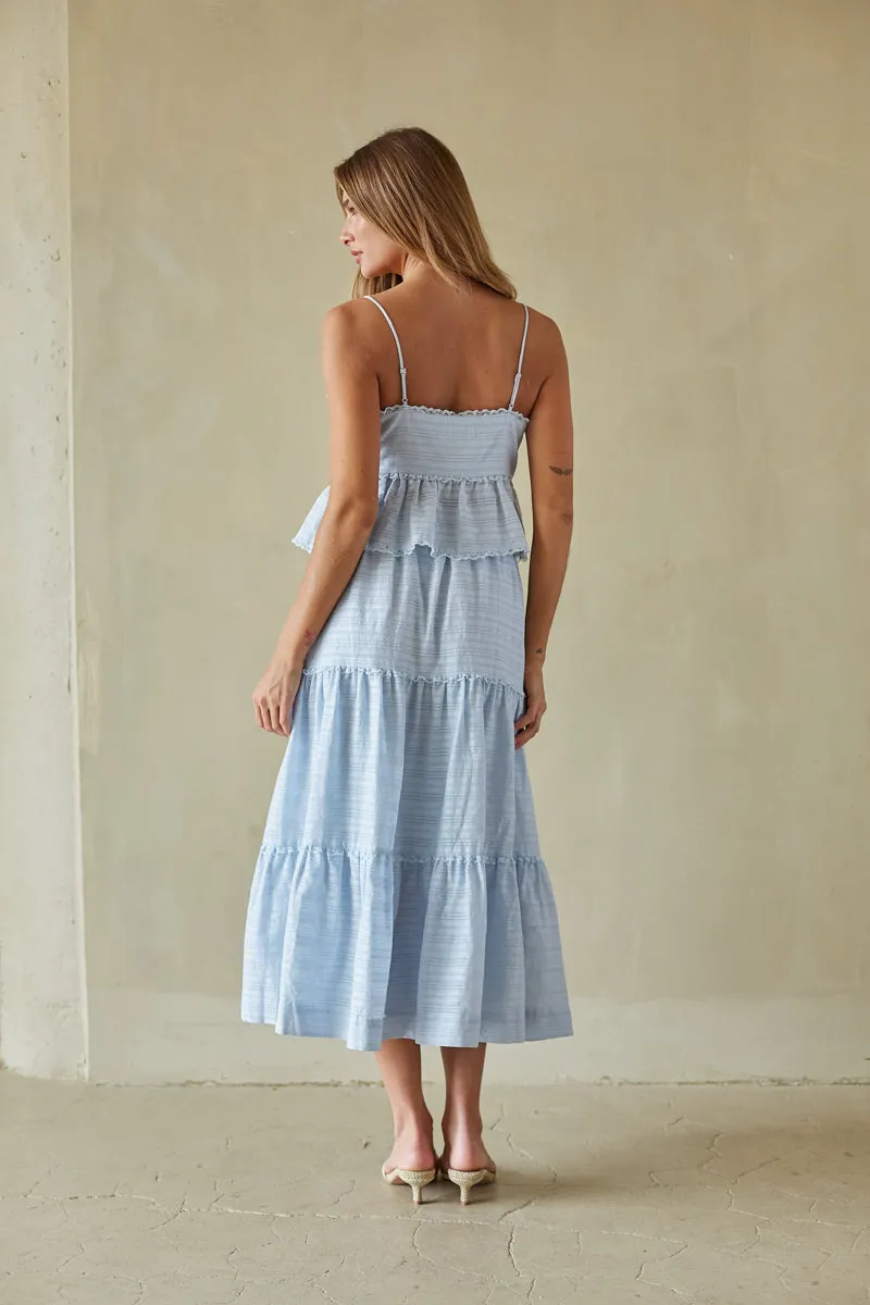 Miley Button Up Peplum Top daily wear