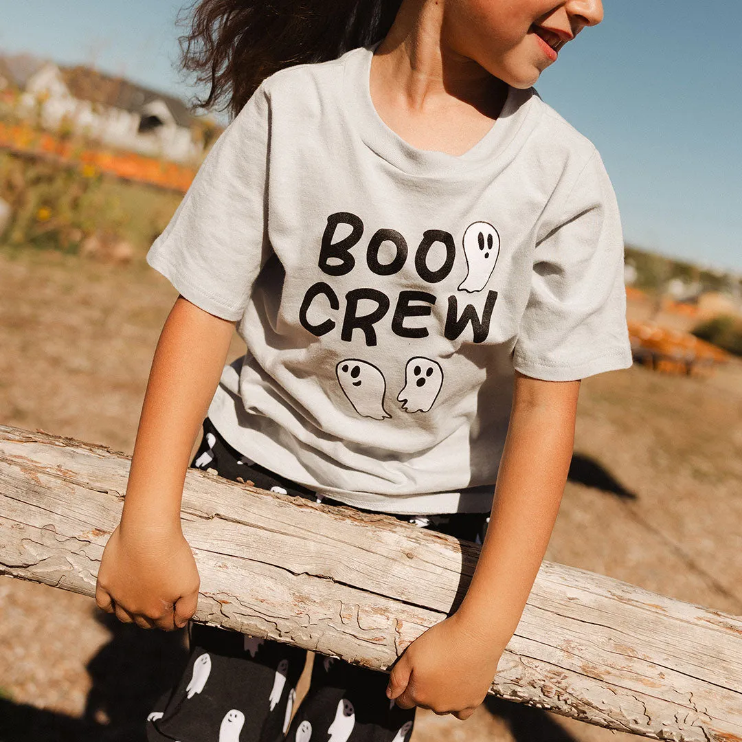 Mini Boyfriend Tee, Grey Boo Crew slim line
