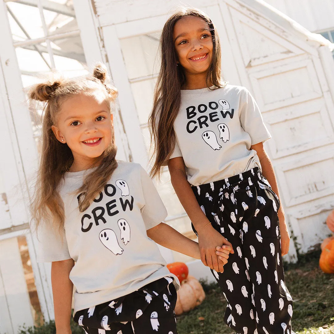 Mini Boyfriend Tee, Grey Boo Crew slim line