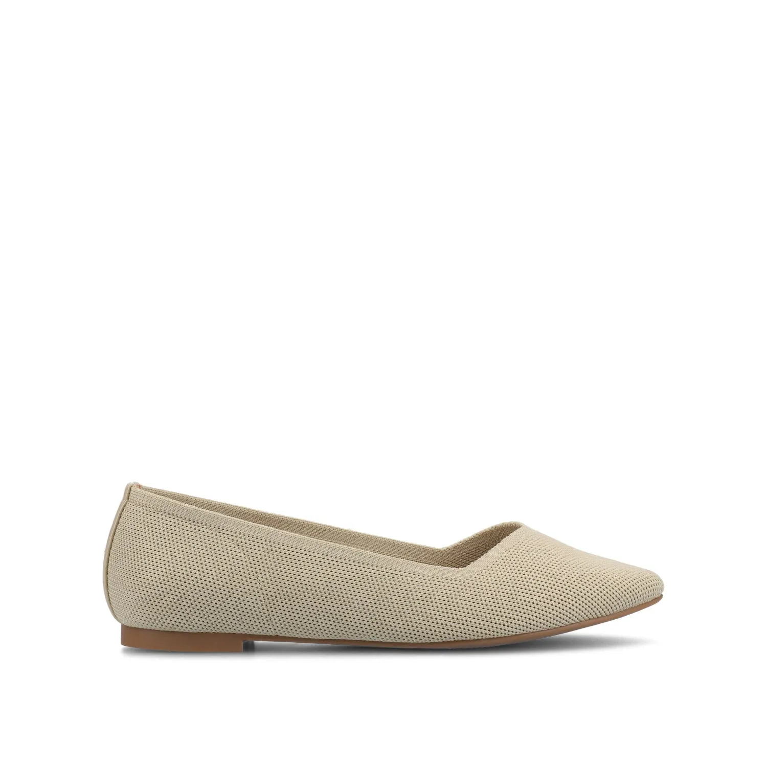 MINNAH BALLET FLATS IN KNIT FABRIC all day